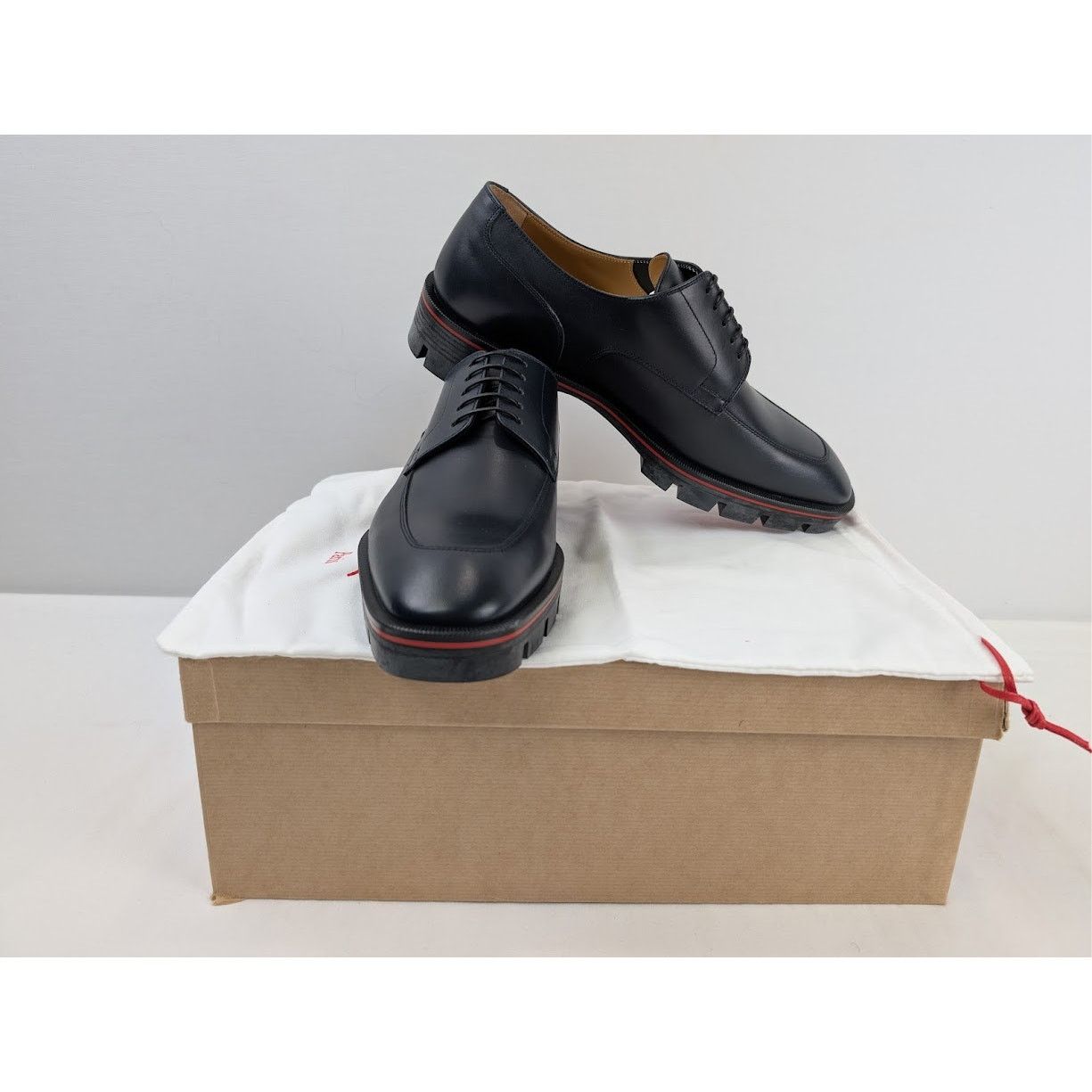 Christian Louboutin o1rshd1 Q:2 / Davisol Flat Shoes in Marine Size US 9 / EU 42 - 18 Thumbnail