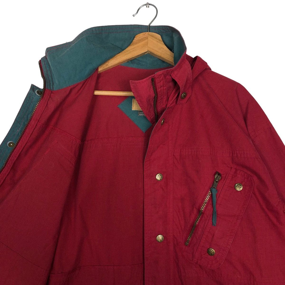 Japanese Brand 🔥Vintage Hunting Survival Jacket Anorak Jack Wolfskin Size US M / EU 48-50 / 2 - 13 Thumbnail