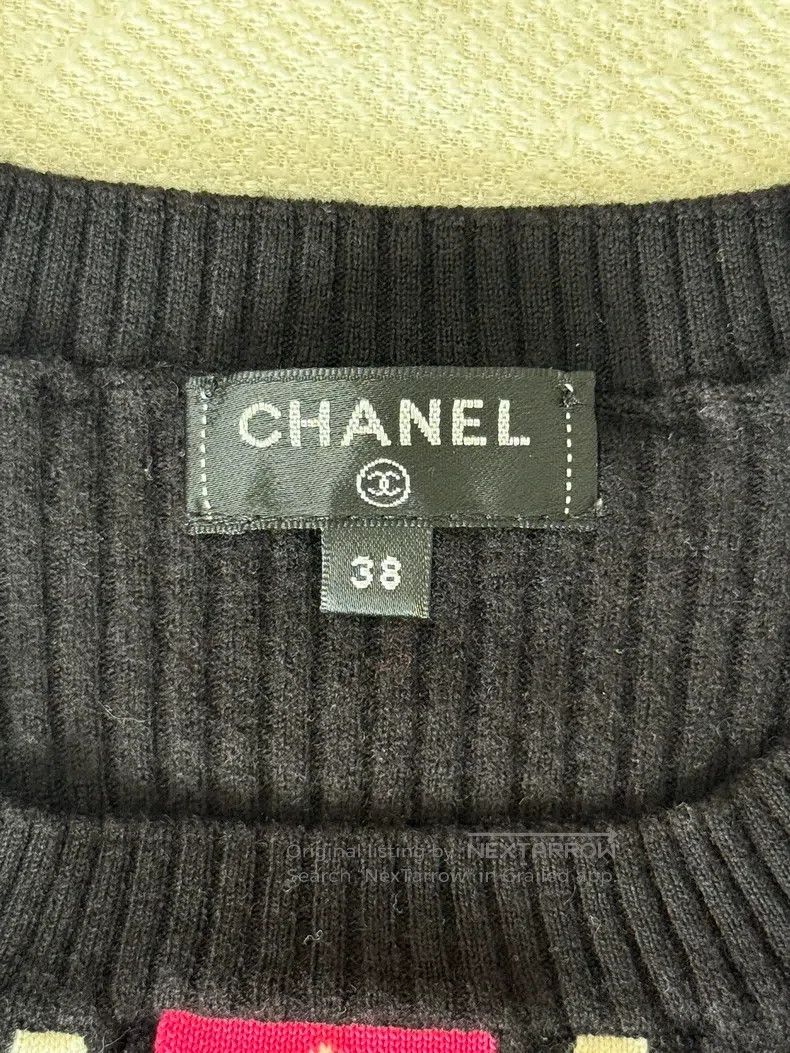 Chanel Chanel Classic letter striped knitwear Size XS / US 0-2 / IT 36-38 - 5 Thumbnail
