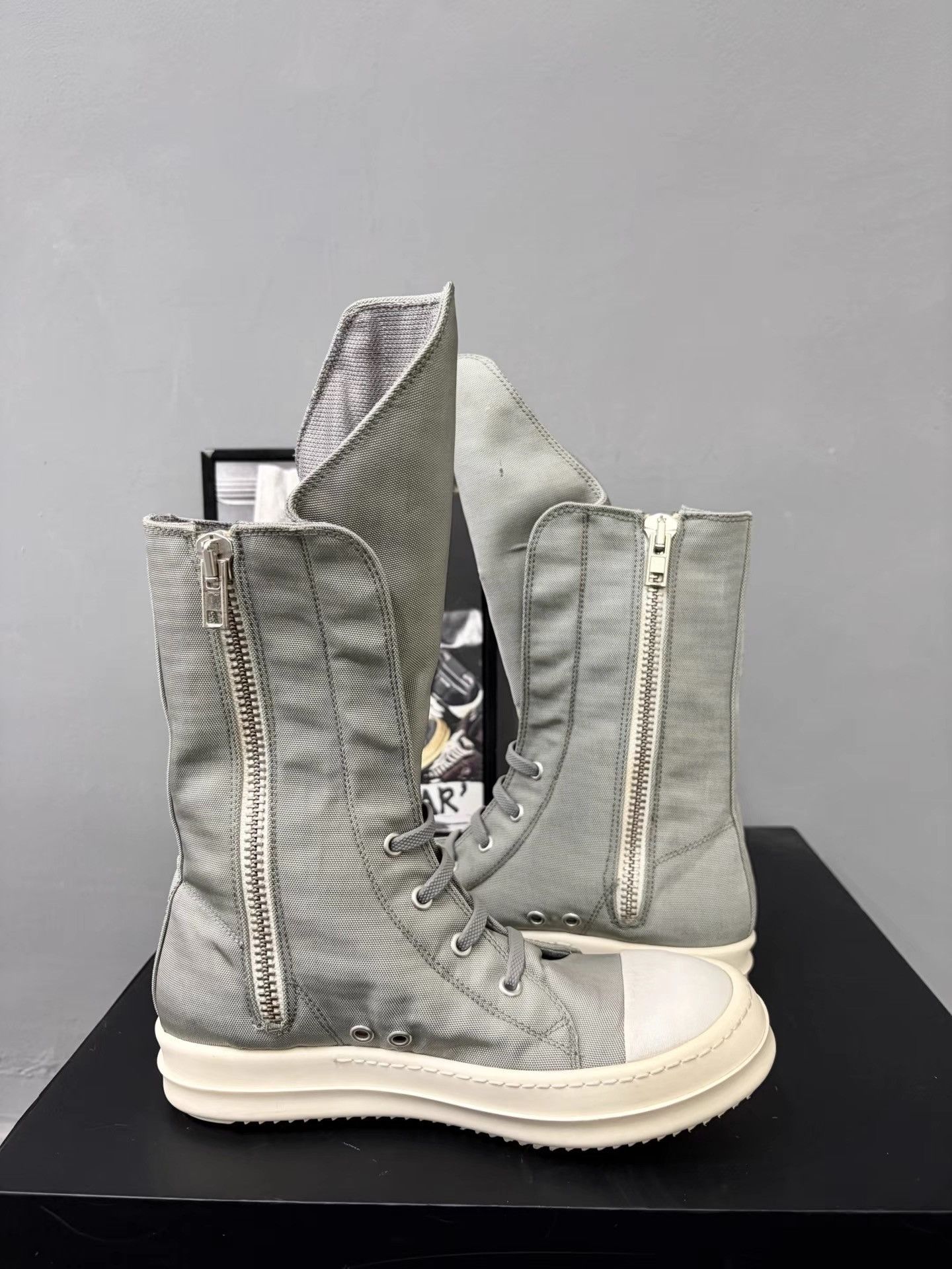 Rick Owens Rick Owens High-top Ankle Boots K34 Size US 6 / IT 36 - 6 Thumbnail