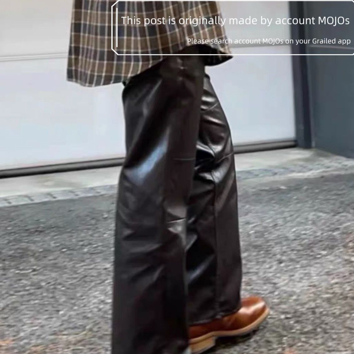 Our Legacy Sz 31 Our Legacy 21AW Formal Moto Cut Leather Denim mojos745 Size US 31 - 9 Thumbnail