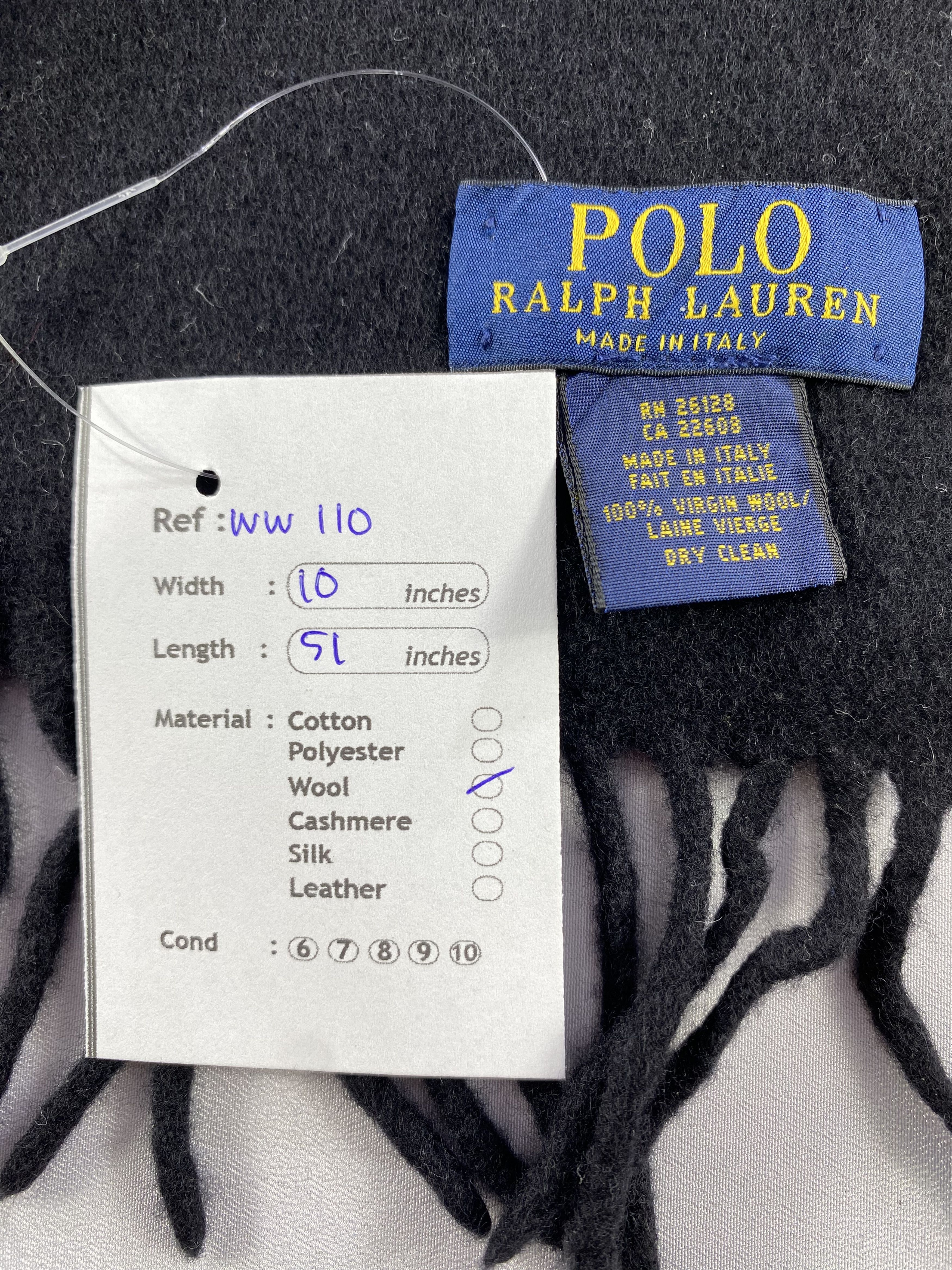 Polo Ralph Lauren × Vintage Polo Ralph Lauren Scarf / Muffler / Neckwear Size ONE SIZE - 6 Thumbnail