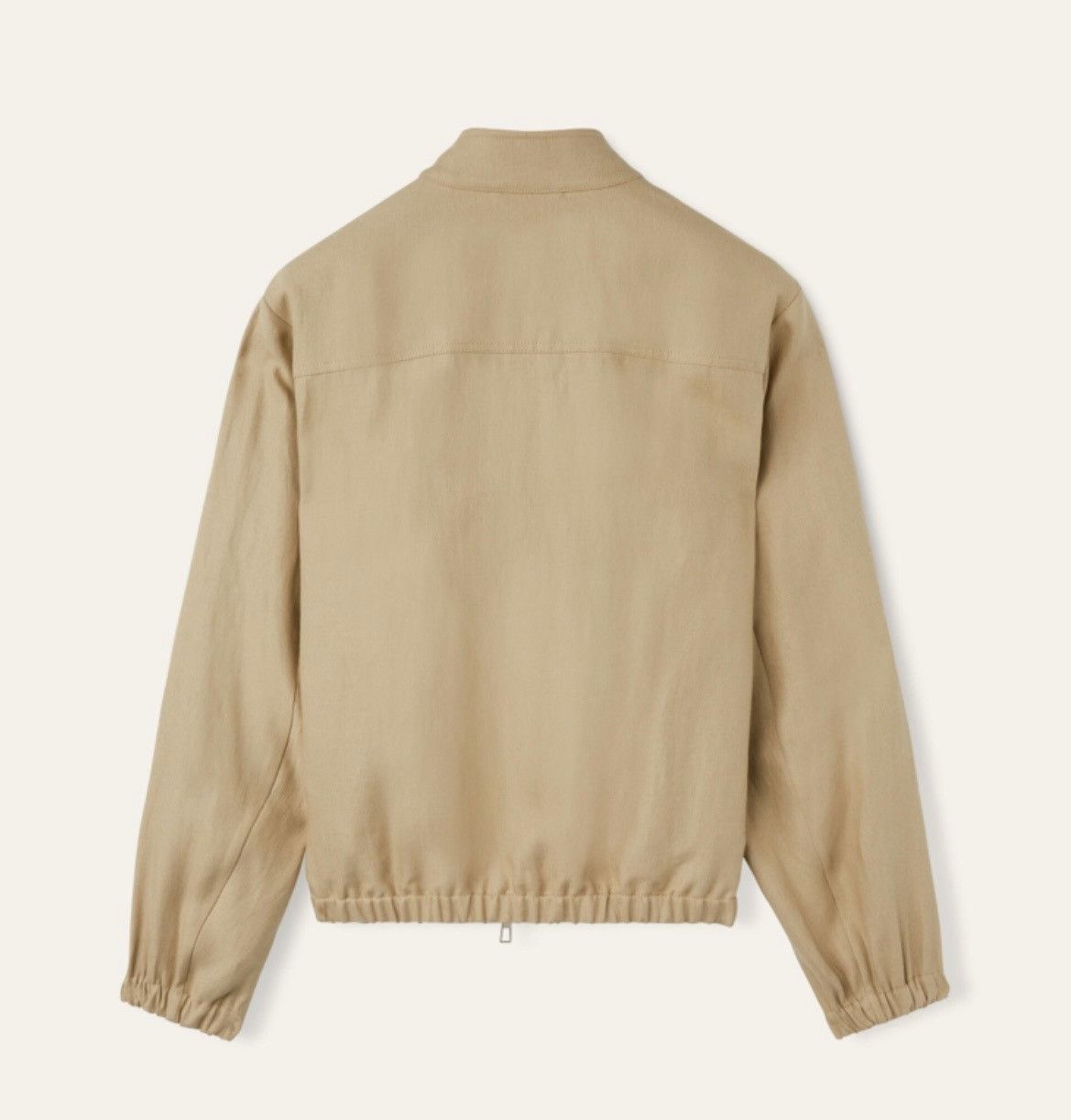 Loro Piana o1srvl11e0725 Bomber Jacket in Beige Size US XL / EU 56 / 4 - 3 Thumbnail