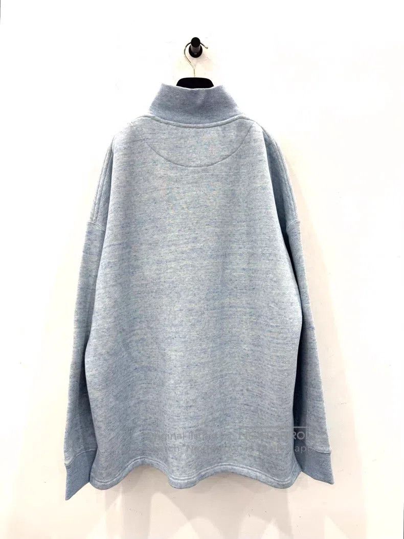 Loewe Loewe Light Blue Embossed Logo Long Sleeve Hoodie Size US L / EU 52-54 / 3 - 3 Thumbnail
