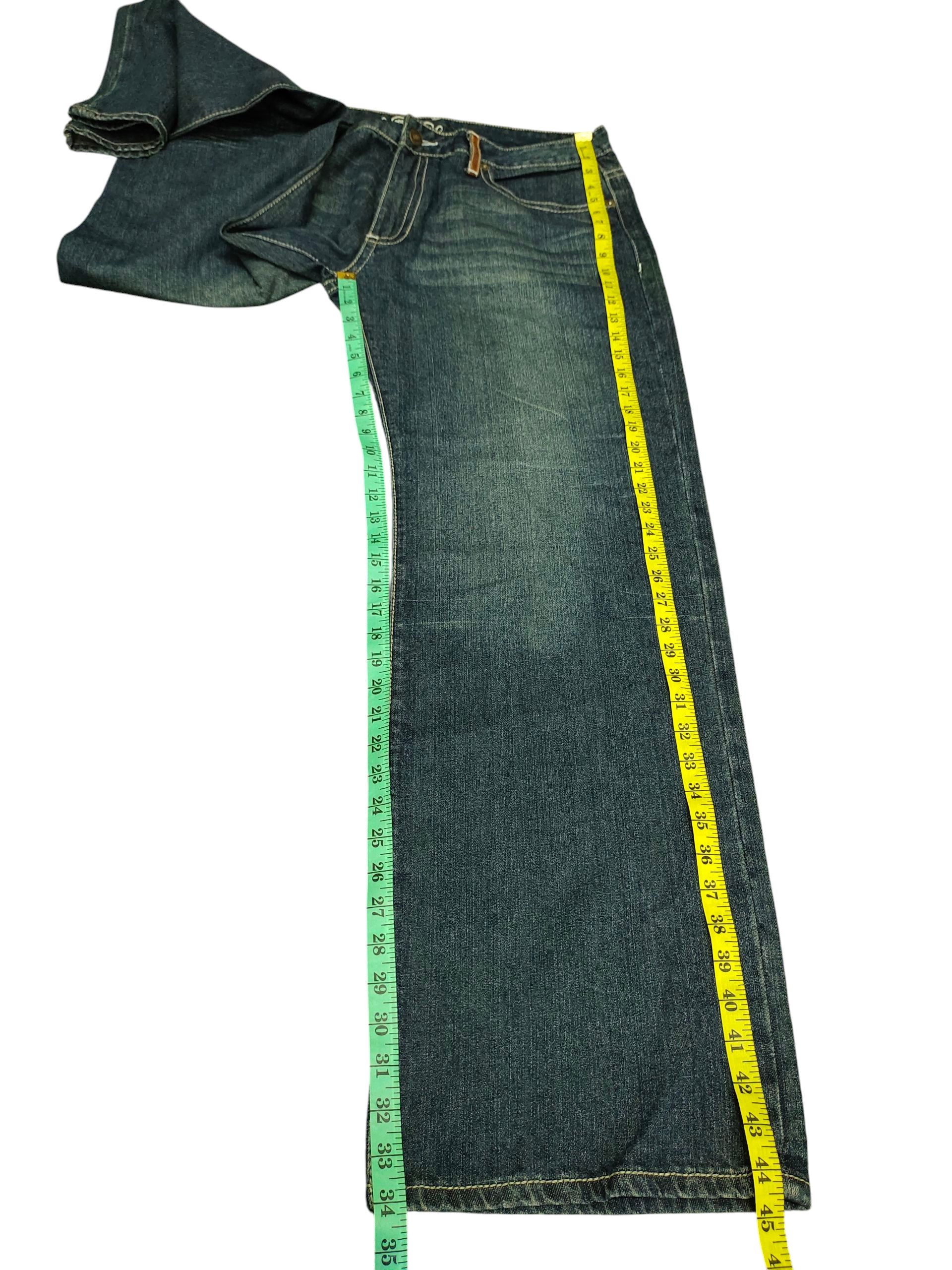 Robins Jeans Robins Jeans Studded Leather Trim Denim Jeans Size US 38 / EU 54 - 15 Thumbnail