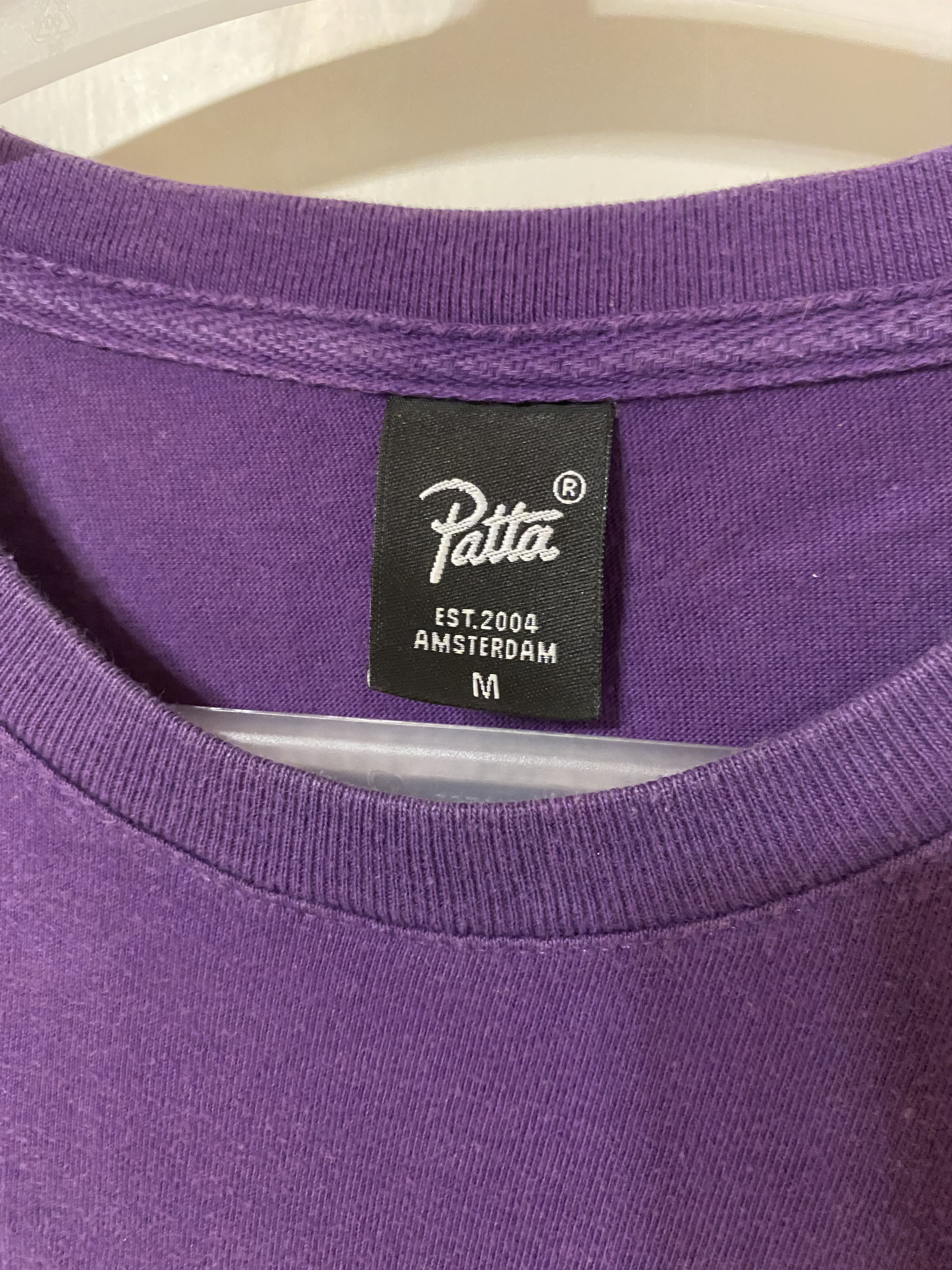 Patta Patta SS2017 Curved Wave Logo orange purple Size US M / EU 48-50 / 2 - 3 Thumbnail