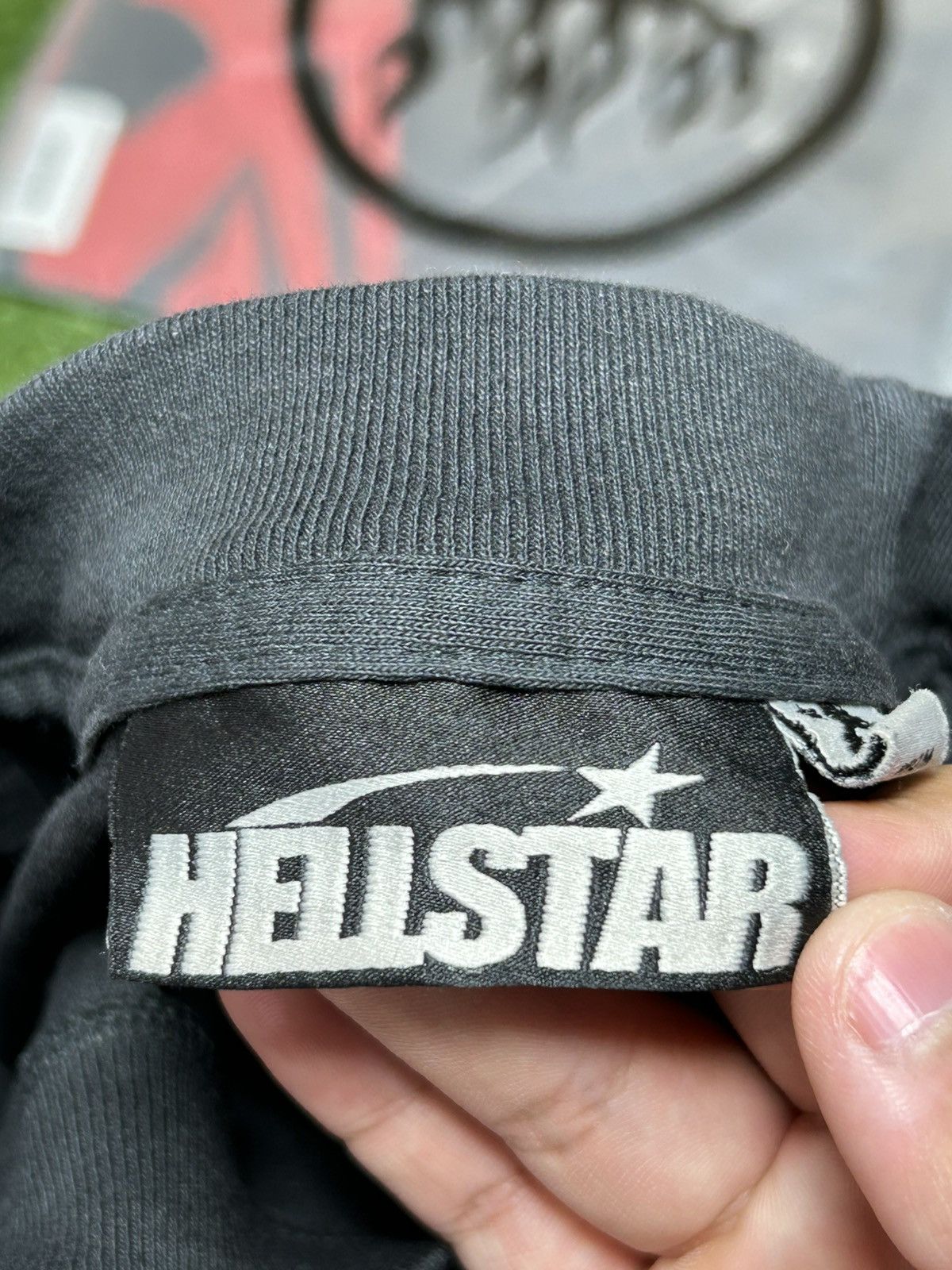 HELLSTAR Hellstar studios cartoon logo glitter tee Size US M / EU 48-50 / 2 - 3 Thumbnail