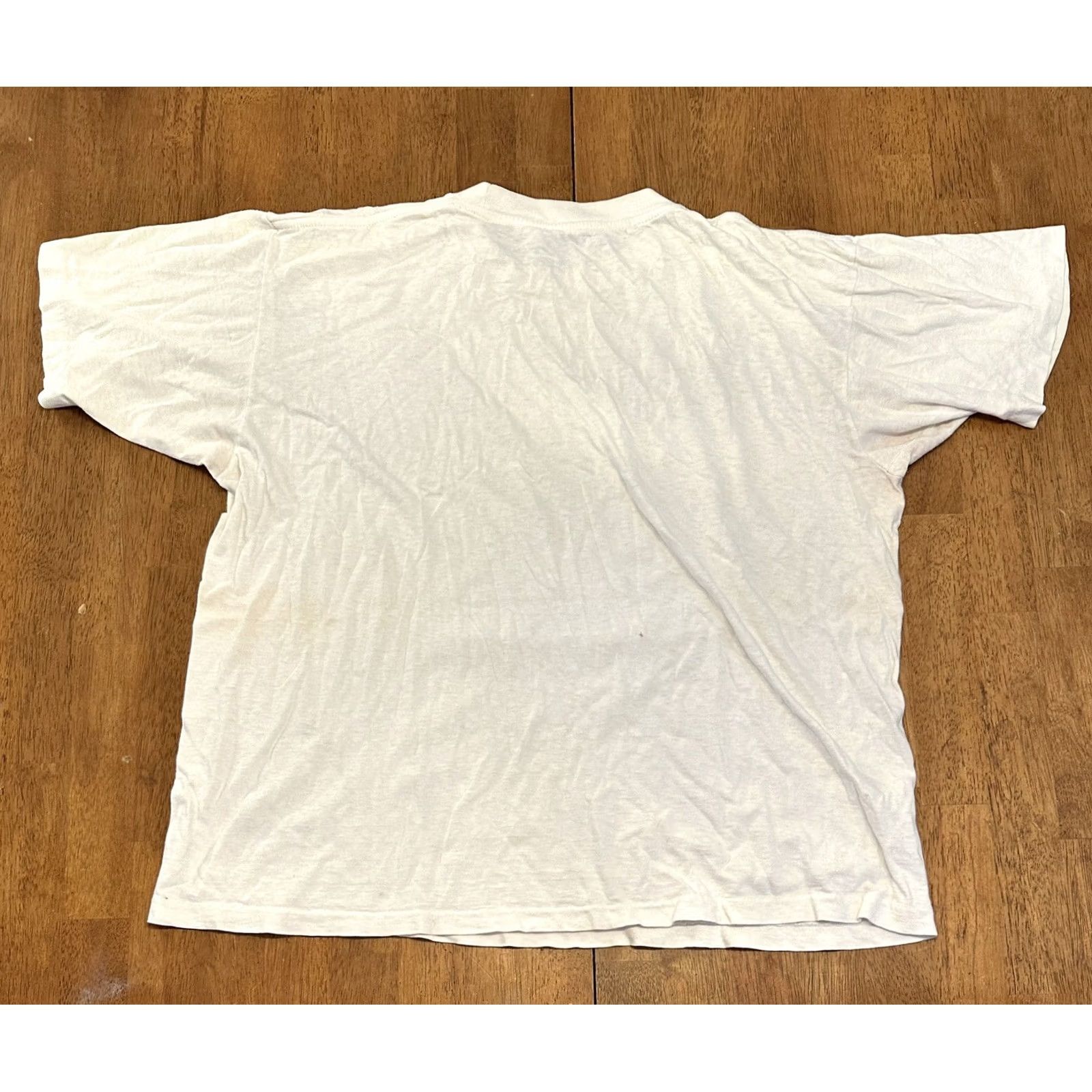 Vintage VINTAGE Nike Shirt Adult L/XL White Single Stitch Mens Size US L / EU 52-54 / 3 - 6 Thumbnail