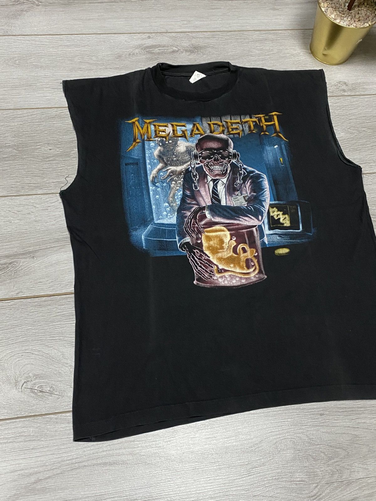 Megadeth Megadeth hangar 18 vintage tank top vest skull Size US L / EU 52-54 / 3 - 4 Thumbnail