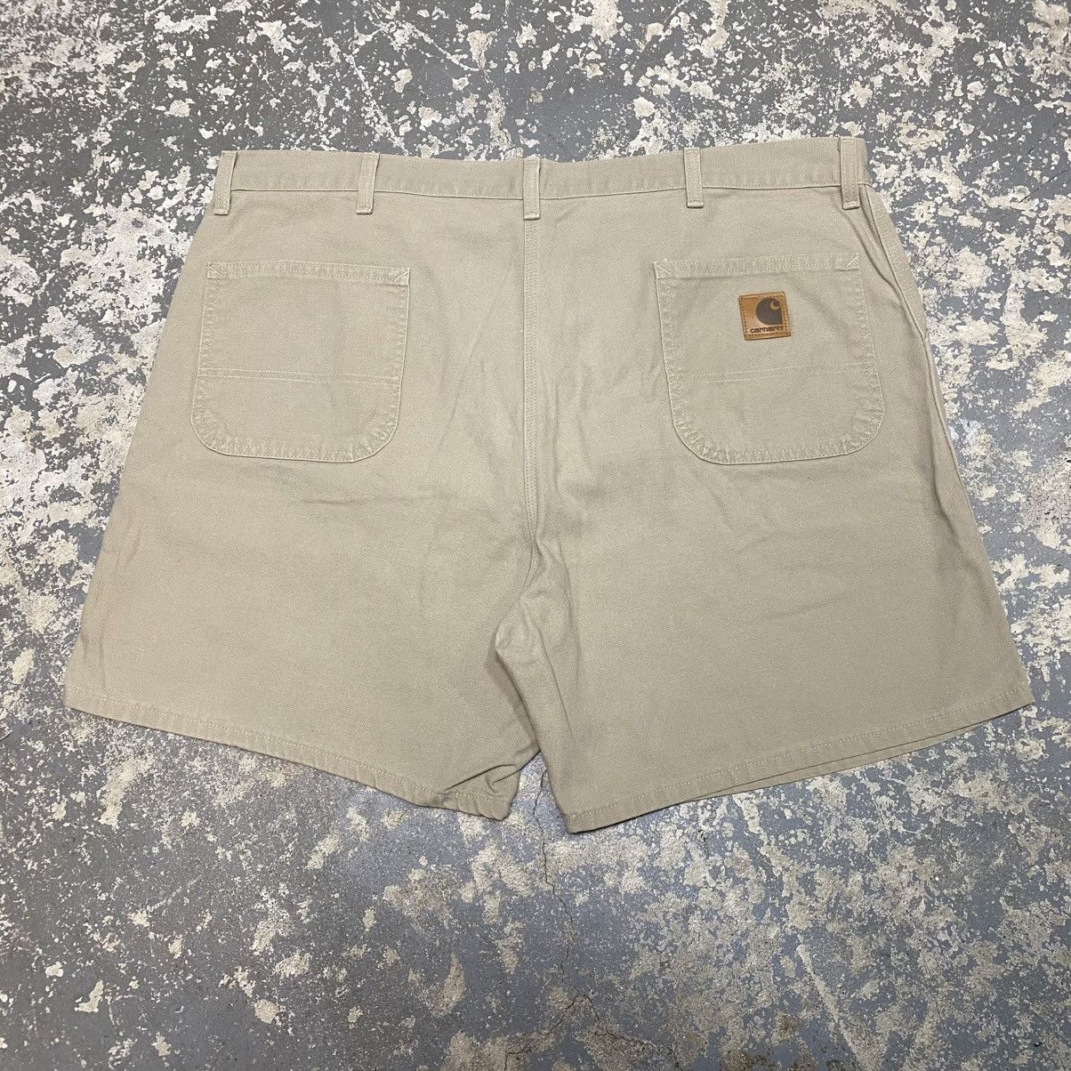 Carhartt × Vintage Vintage Carhartt B30DWD Tan Shorts Jorts B30 DWD Size US 44 / EU 60 - 1 Thumbnail