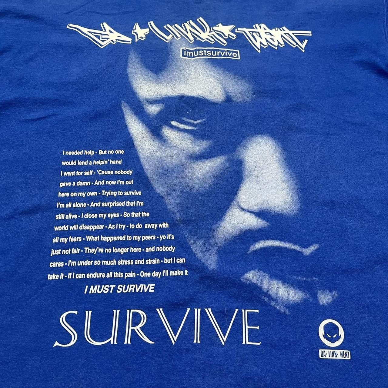 Rap Tees × Vintage baggy 90s da link went tee Size US XXL / EU 58 / 5 - 3 Thumbnail