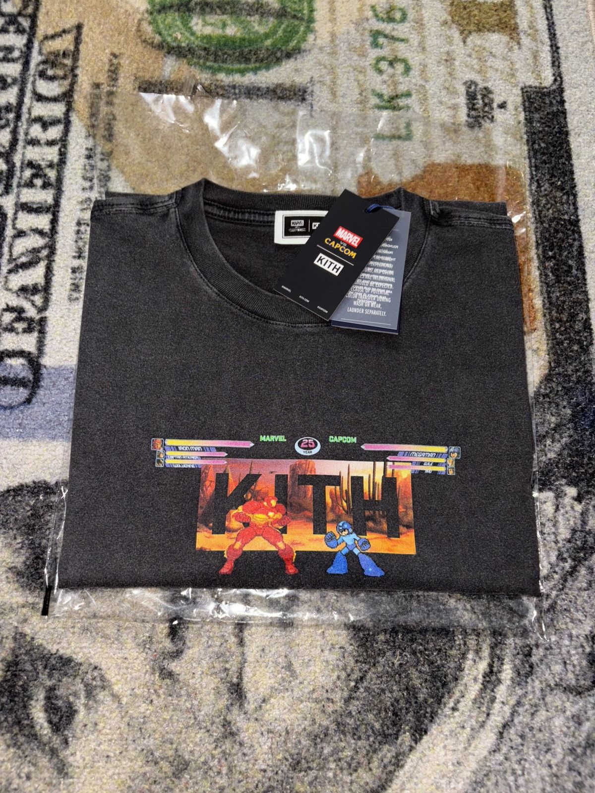 Kith × Marvel Comics KITH MvC DESERT VINTAGE TEE - BLACK Size US L / EU 52-54 / 3 - 1 Thumbnail