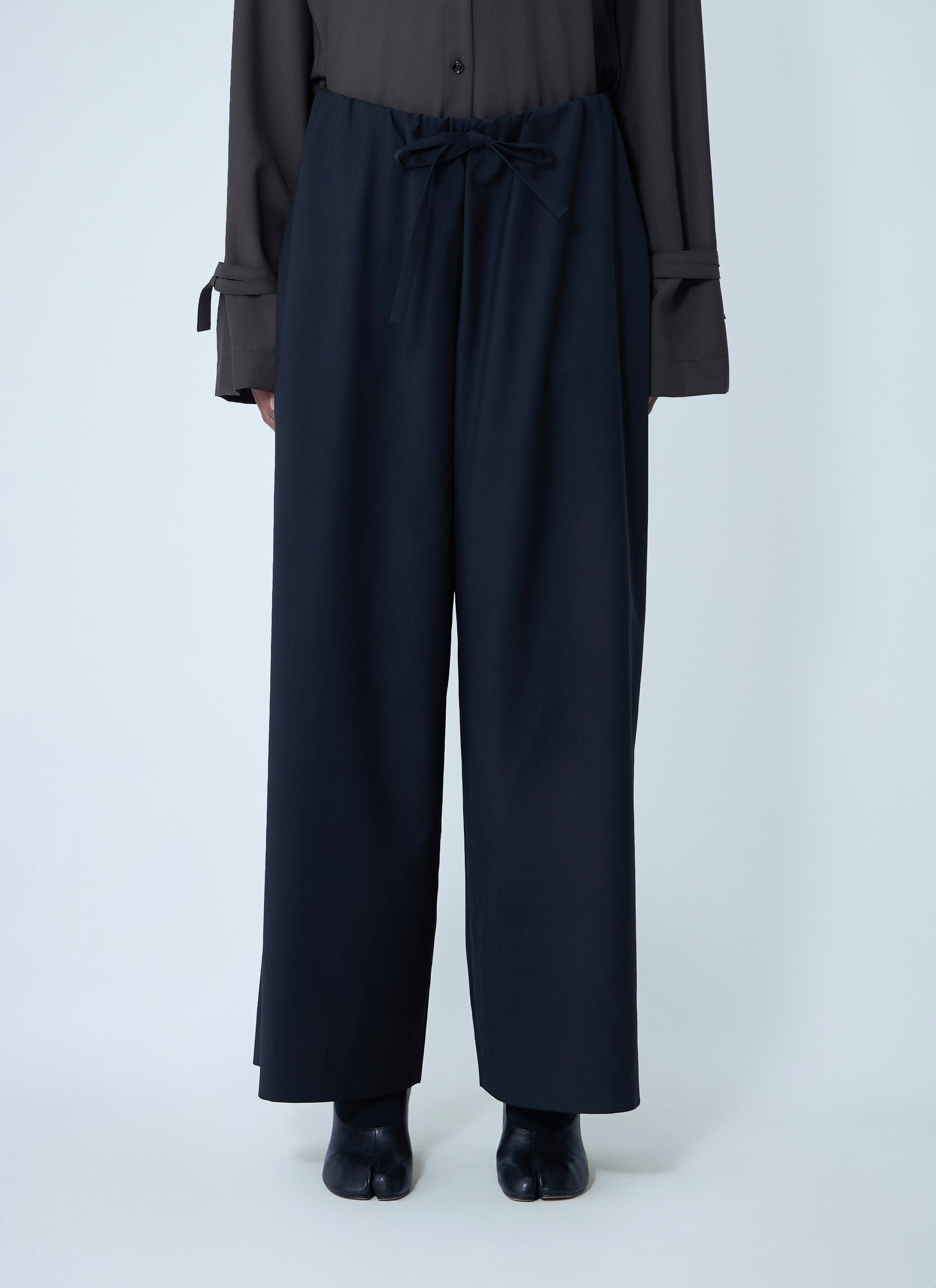 Toteme Drawstring Dinner Pants Size 28" / US 6 / IT 42 - 1 Thumbnail