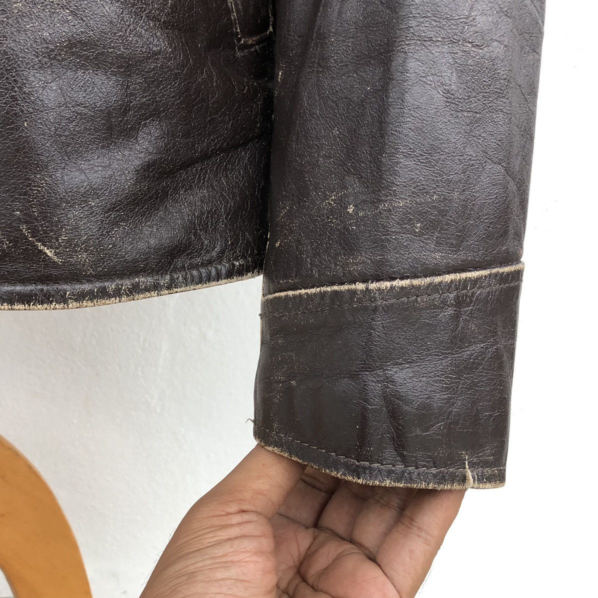 Avirex Vintage Avirex LTD Flight Leather jacket Flyer Size US M / EU 48-50 / 2 - 15 Thumbnail