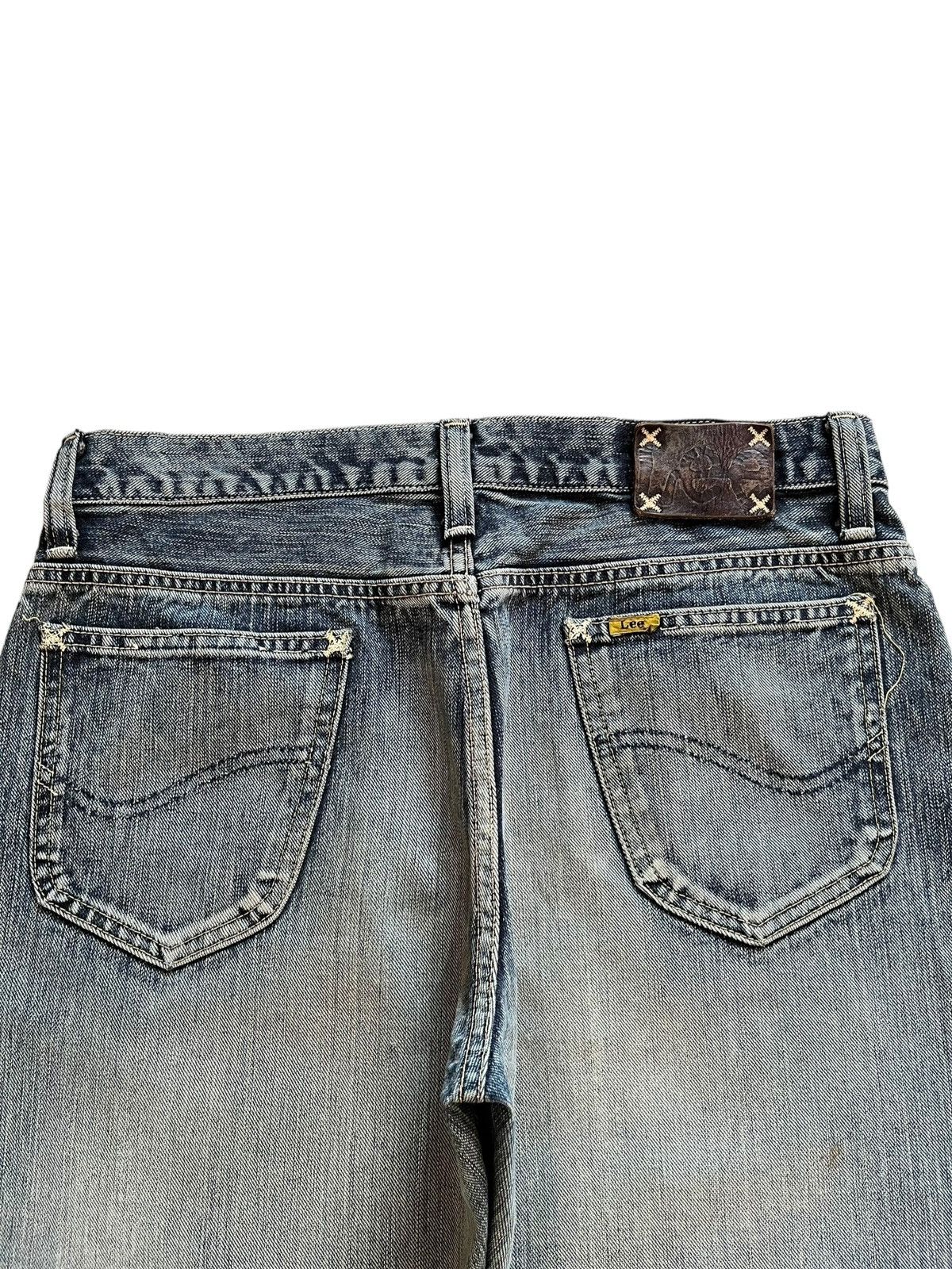 Lee Vintage Japanese Lee Riders Faded Wash Flare Jeans Size US 31 - 8 Thumbnail