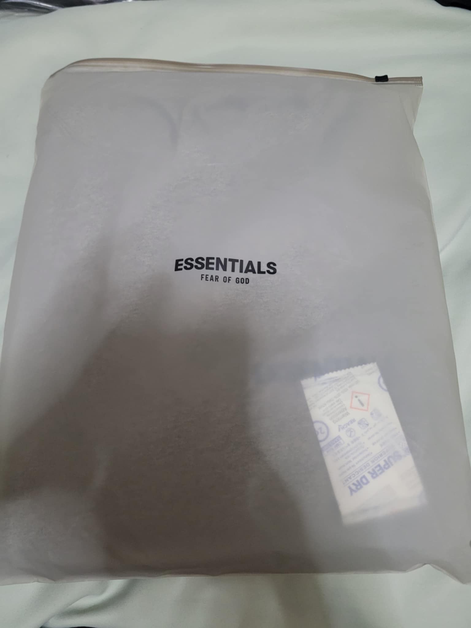Fear of God sz L FOG Essentials Core Collection Pullover Heather Oatmeal Size US L / EU 52-54 / 3 - 12 Thumbnail