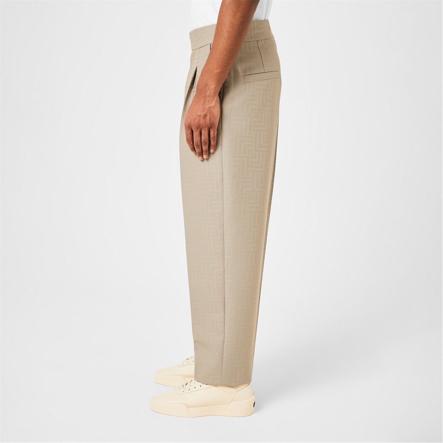 Fear of God Pleated Jacquard Trousers Size US 32 / EU 48 - 2 Thumbnail