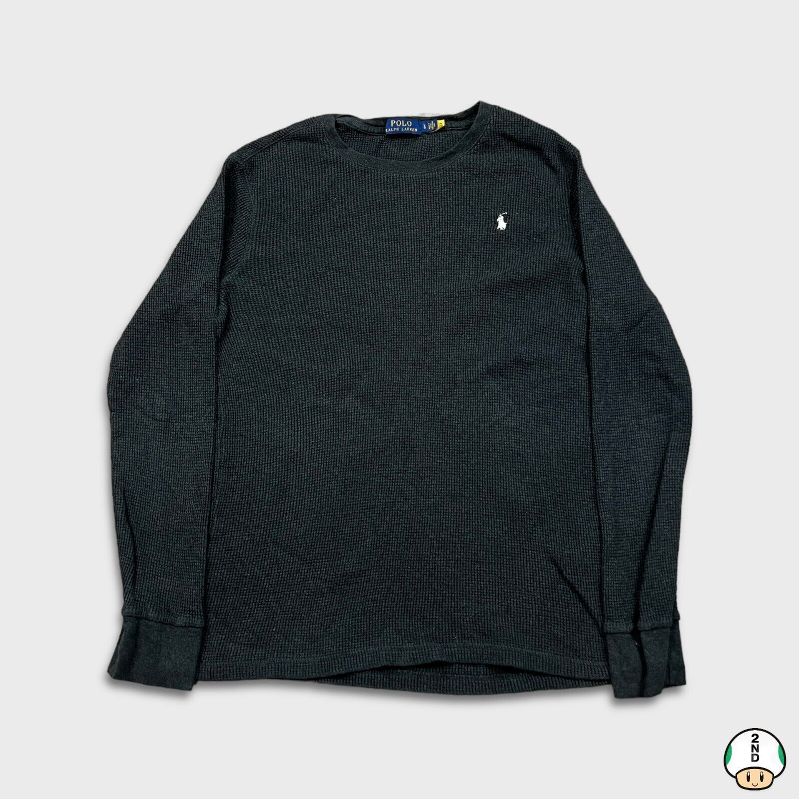 Polo Ralph Lauren × Vintage Polo Ralph Lauren Sweatshirt Medium Pony Pullover Sweater Size US L / EU 52-54 / 3 - 1 Thumbnail