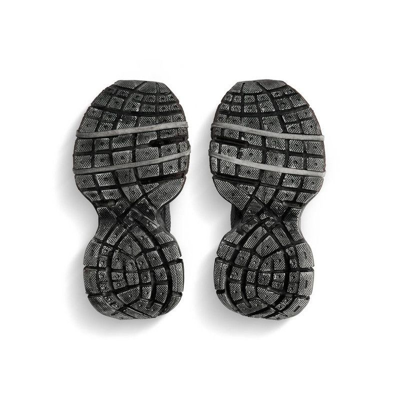 Balenciaga o1tr1nto1125 3XL Sneakers Worn-Out in Black/Grey Size US 10 / EU 43 - 6 Thumbnail