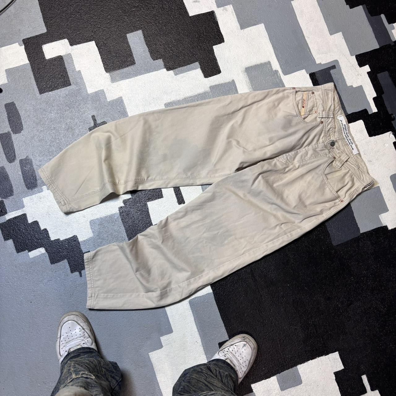 Diesel × Japanese Brand × Vintage Vintage Diesel bleached pants Size US 30 / EU 46 - 2 Thumbnail