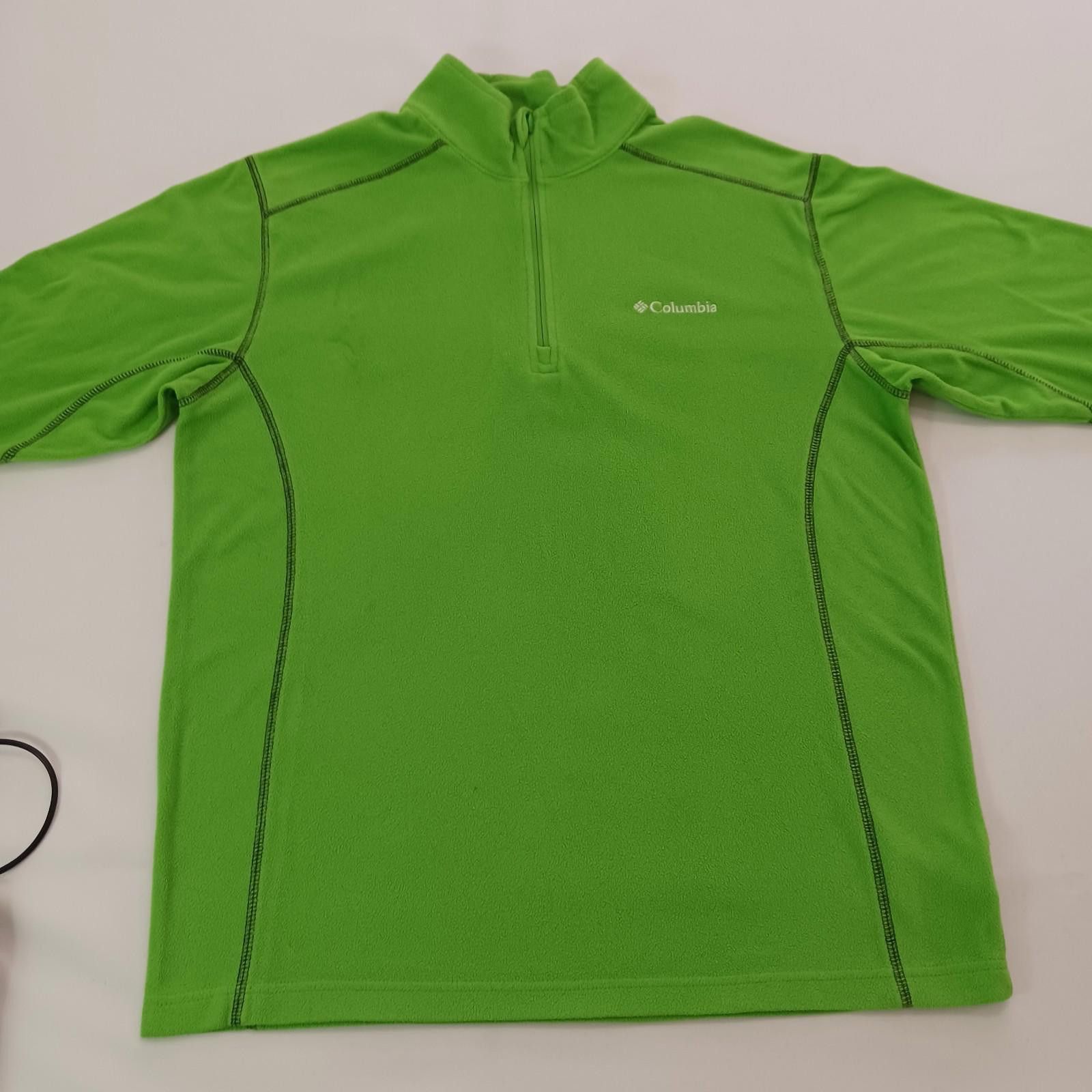 Columbia Columbia EM6503 Men Green Klamath Range 1/2 Zip Sweatshirt M Size US M / EU 48-50 / 2 - 10 Thumbnail