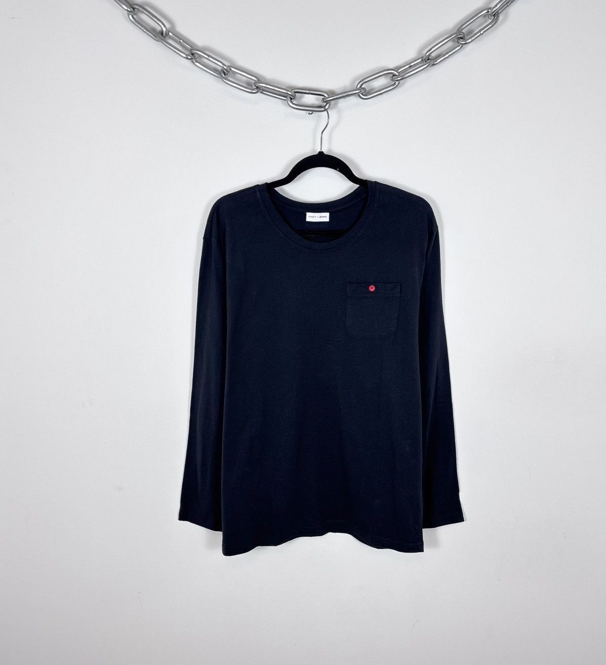 Zimmerli Zimmerli Swiss First Men’s Navy Blue Long Sleeve T-Shirt Tee Size US M / EU 48-50 / 2 - 1 Thumbnail