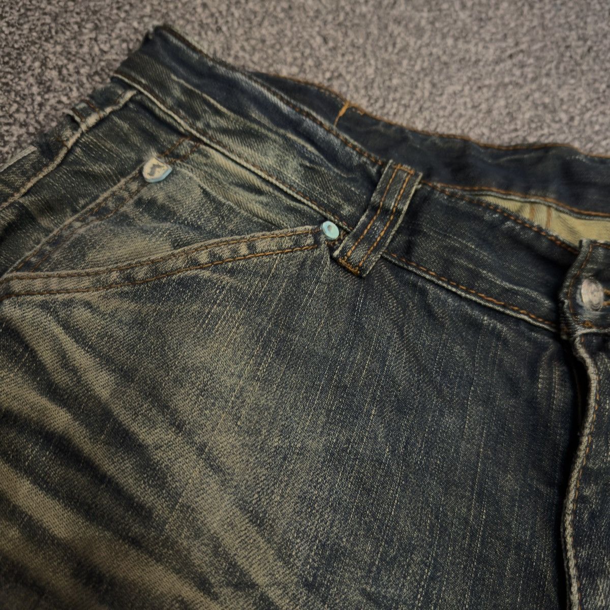 Denim & Co. Vintage 90s Distressed Rusty Denim AVH Custome Size US 32 / EU 48 - 12 Thumbnail
