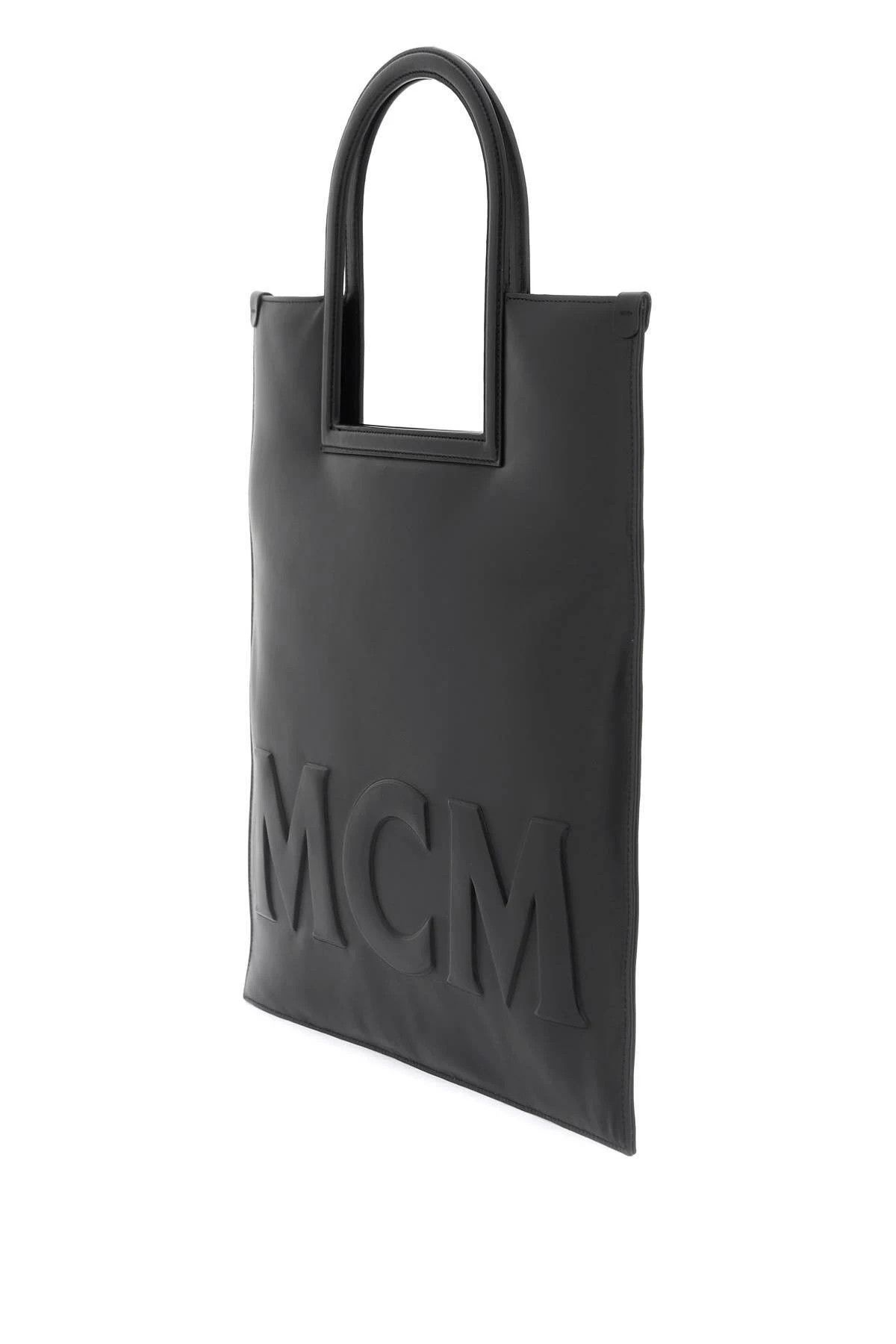MCM o1mt1gz1224 Size: OS / Tote Medium Bag in Black Size ONE SIZE - 4 Thumbnail