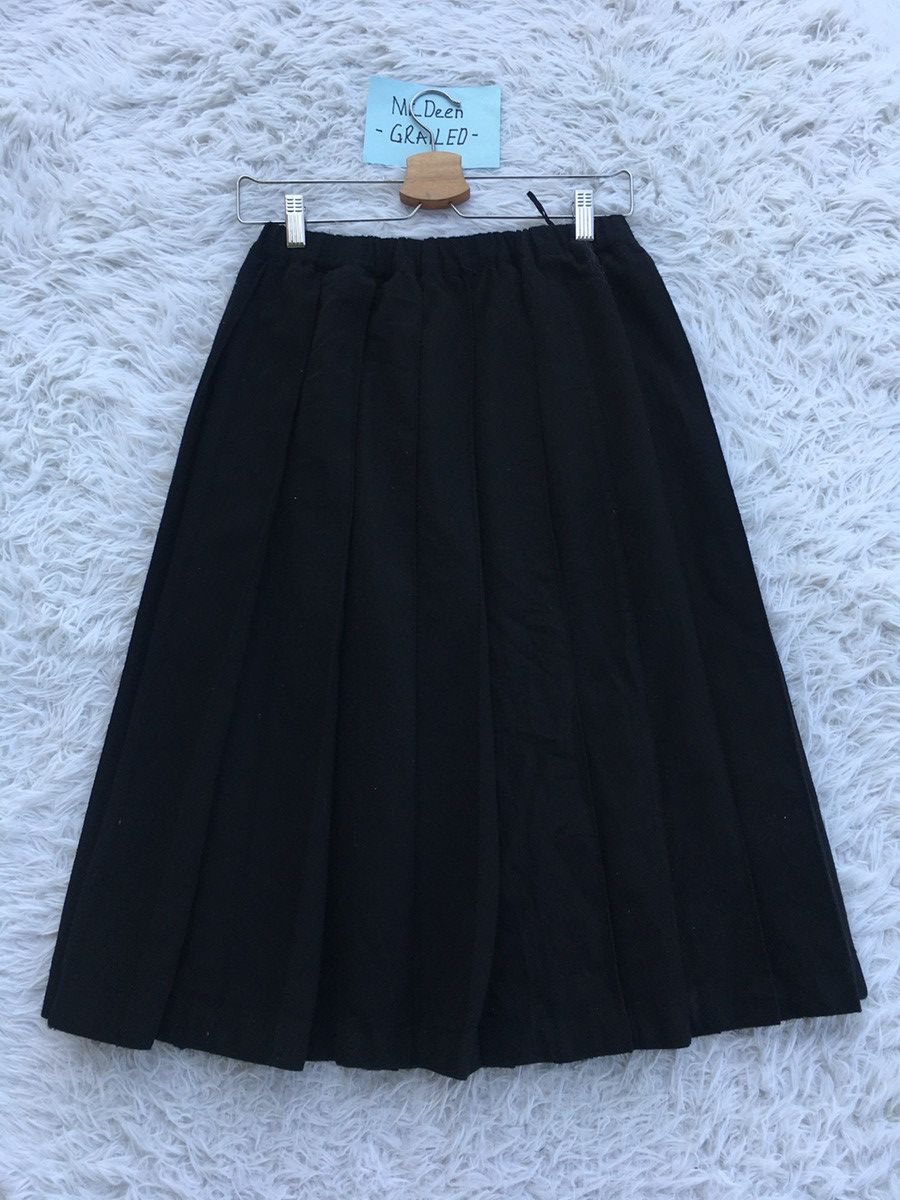 Comme des Garcons Rare Vintage Comme Des Garcons robe de chambre Wool Skirt Size 24" / US 00 / IT 34 - 16 Thumbnail