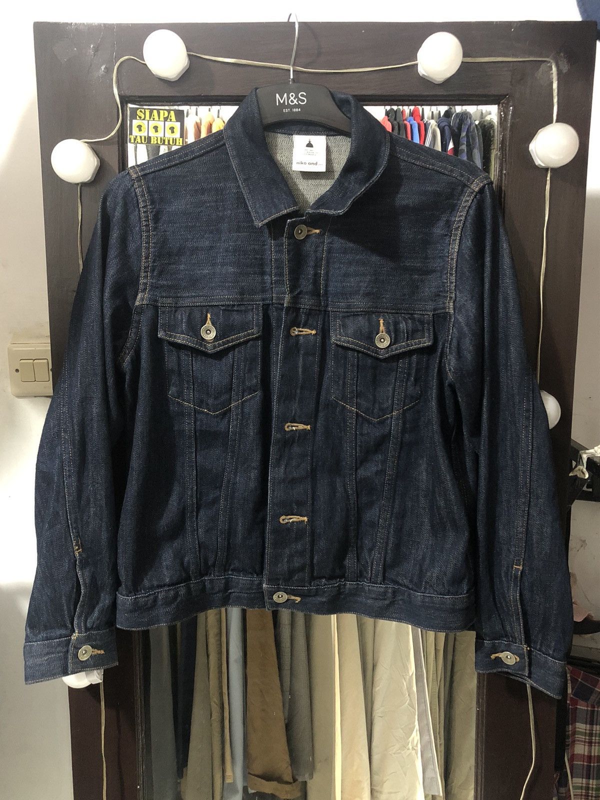 Japanese Brand × Vintage VTG x NIKO AND… x DENIM JACKET | Grailed