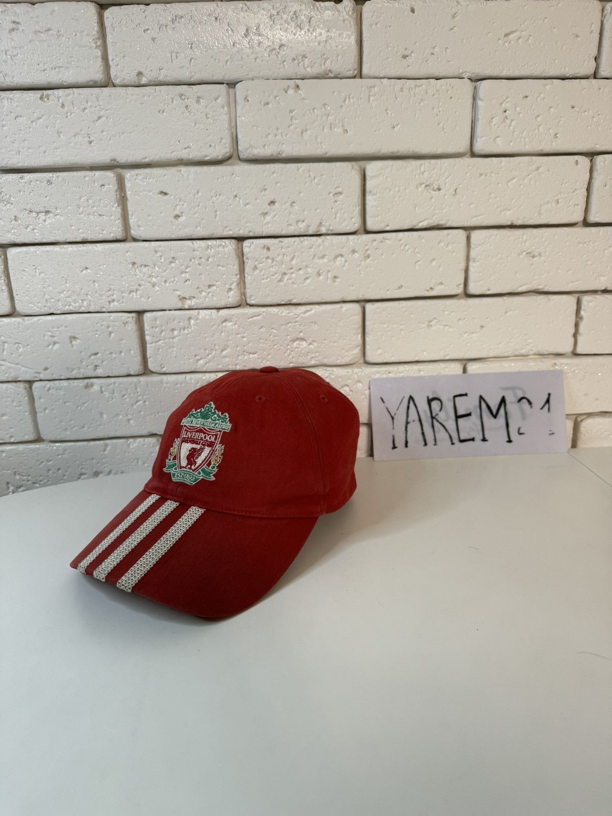 Adidas Liverpool Adidas vintage cap hat Size ONE SIZE - 1 Thumbnail