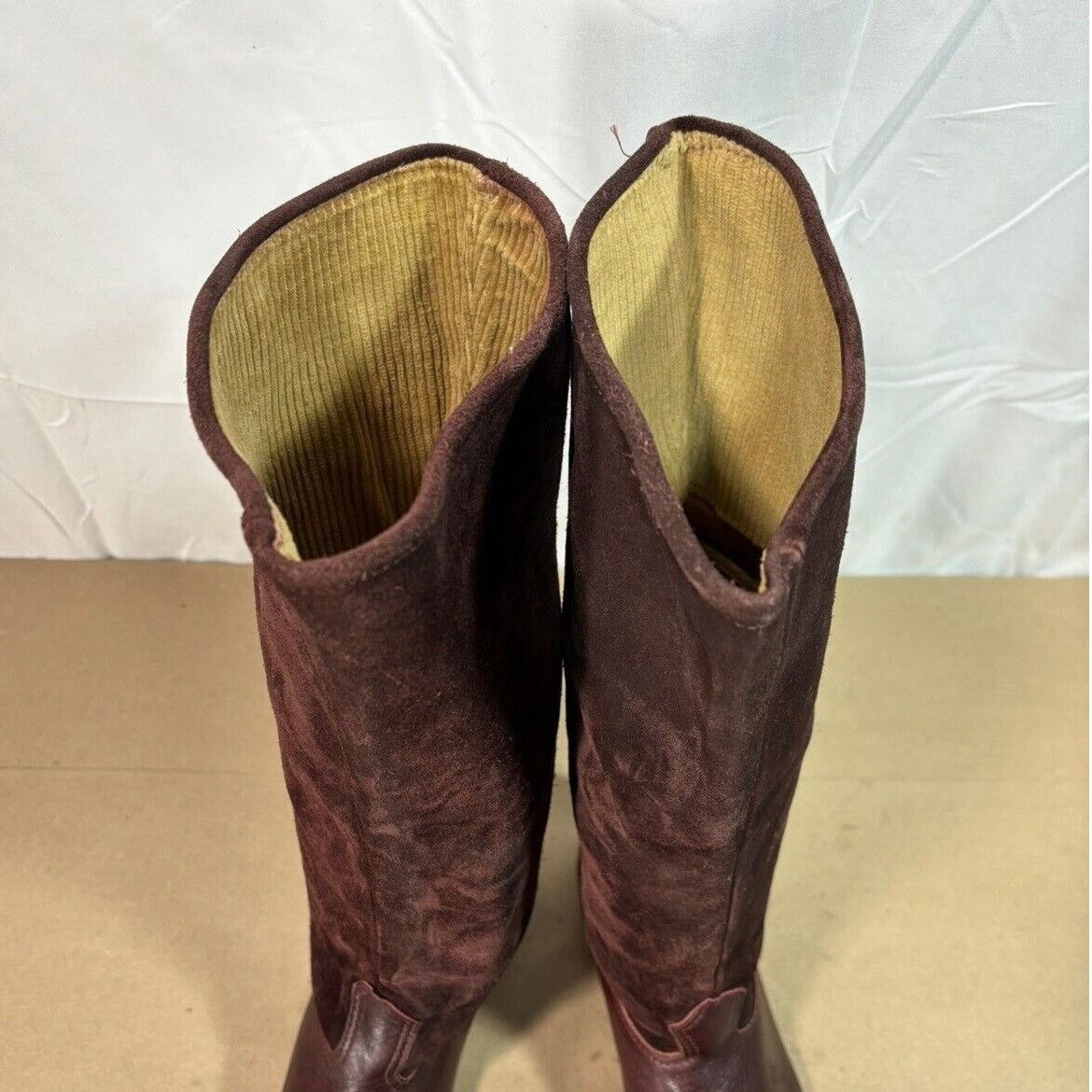 Bass Bass Burgundy Leather & Suede Boots Wmns Sz 5 Size US 5 / IT 35 - 11 Thumbnail