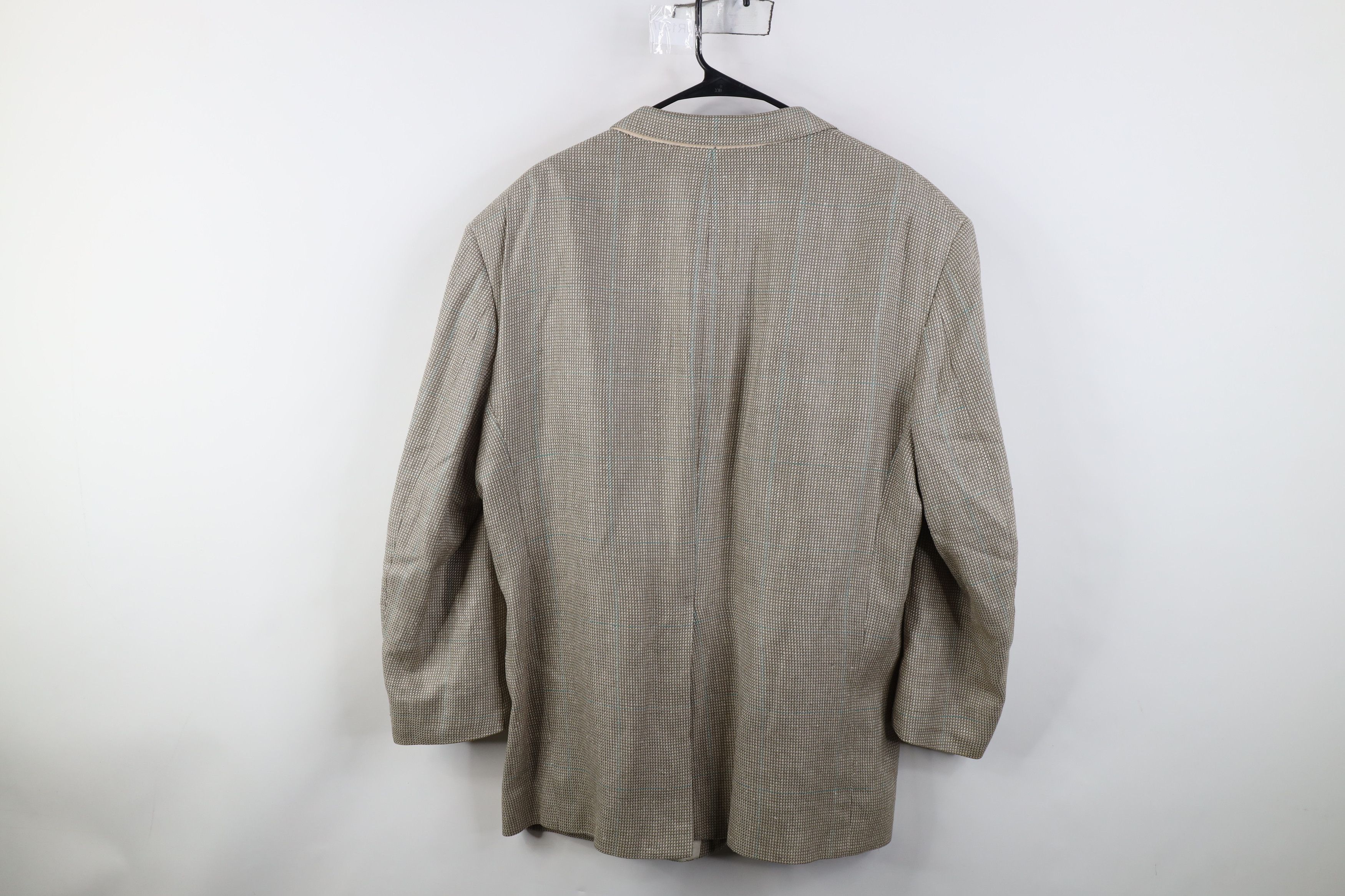 Vintage Vintage 90s Streetwear 2 Button Suit Coat Blazer Jacket USA Size US XXL / EU 58 / 5 - 14 Thumbnail