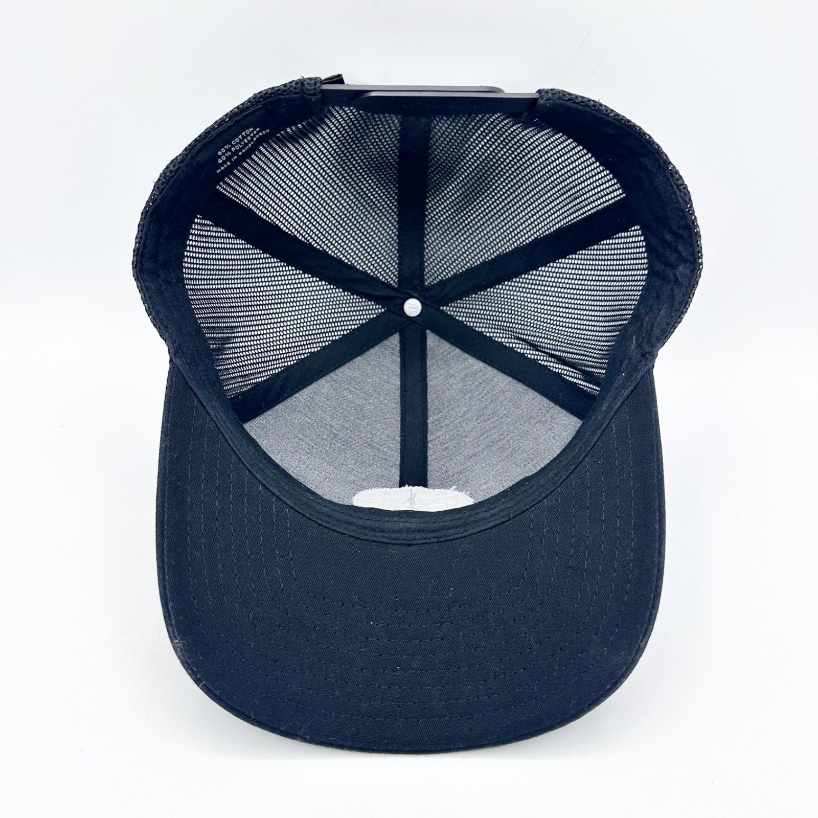 TravisMathew Travis Mathew Golf Hat Cap Snapback Black Trucker Mesh Mens Size ONE SIZE - 8 Thumbnail