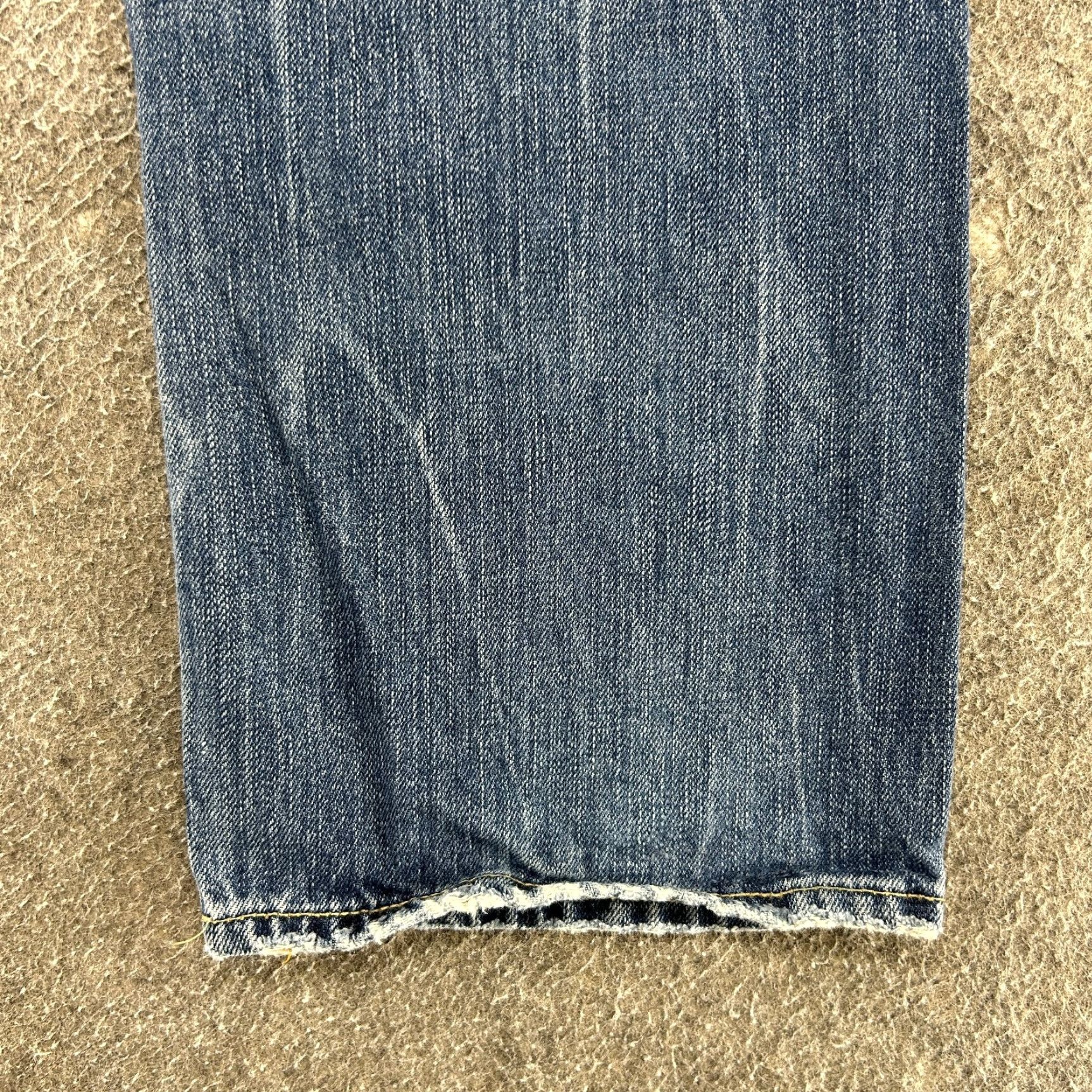 American Eagle Outfitters American Eagle Jeans Mens 30x30 Blue Relaxed Straight Medium Distressed Size US 30 / EU 46 - 7 Thumbnail