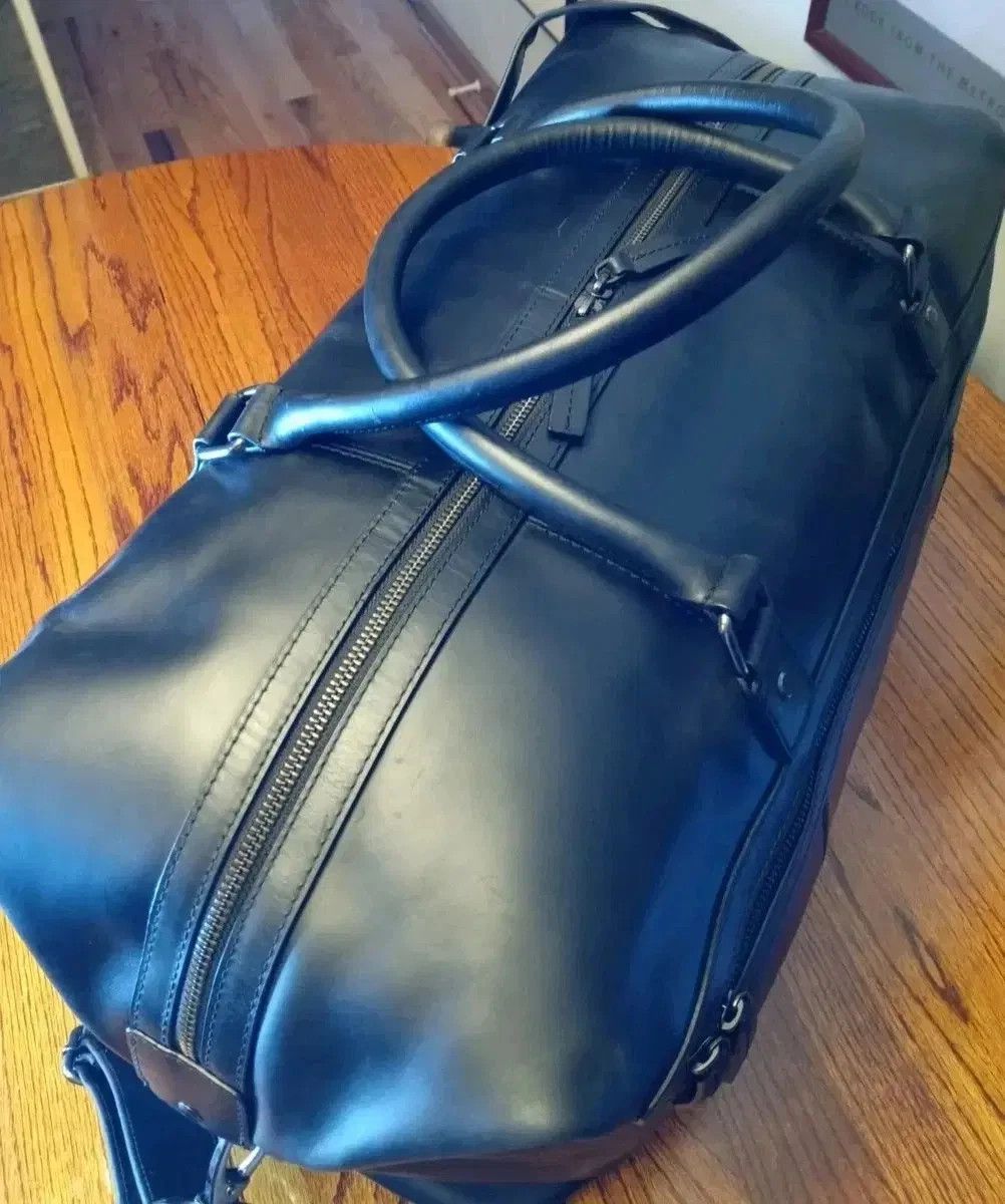 Other RARE THE MACALLAN OIL WAXED LEATHER BAG TRAVEL WEEKEND Size ONE SIZE - 3 Thumbnail
