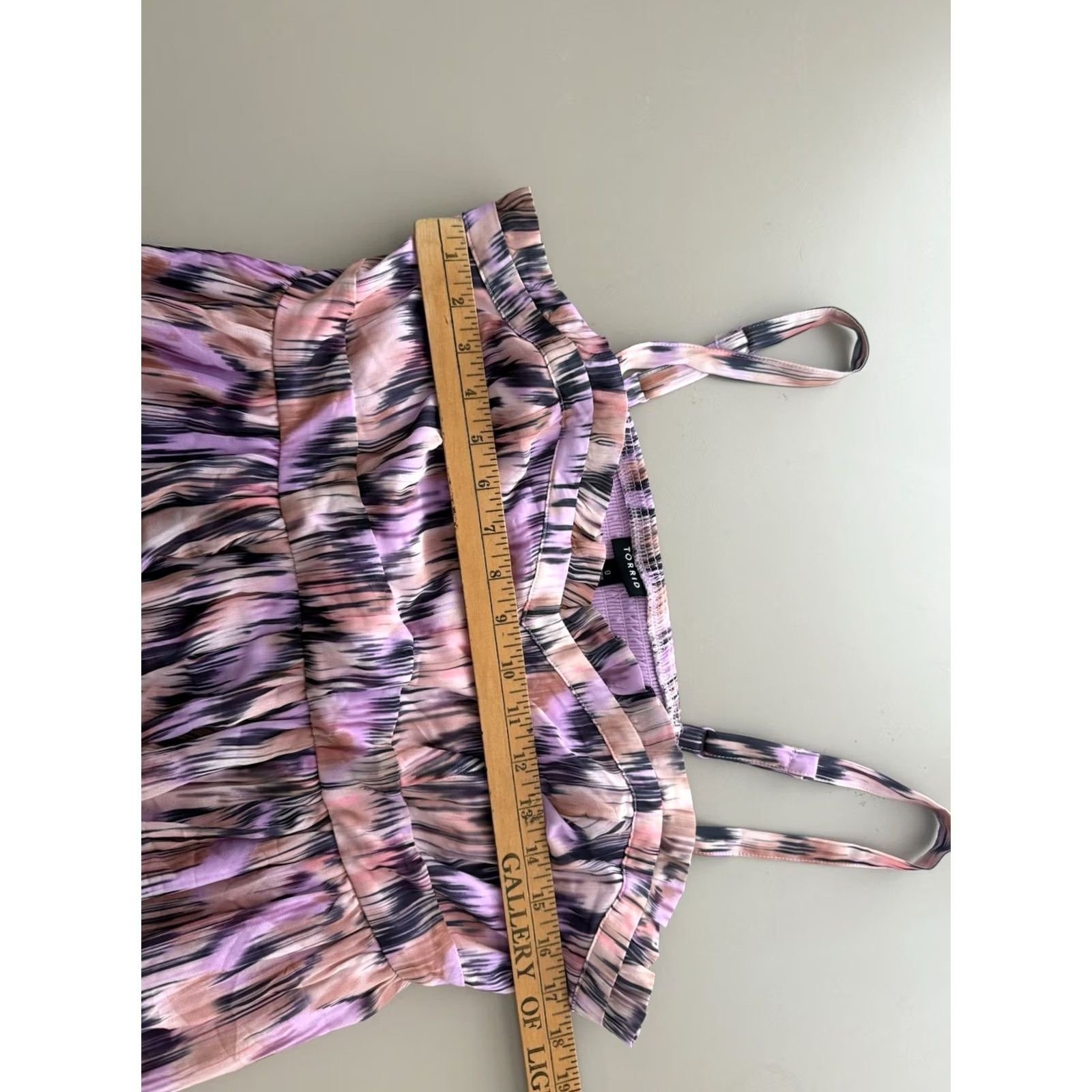 Torrid Torrid Multi Color Printed Maxi Dress NWT Casual Women's Size 0/L Size XS / US 0-2 / IT 36-38 - 4 Thumbnail