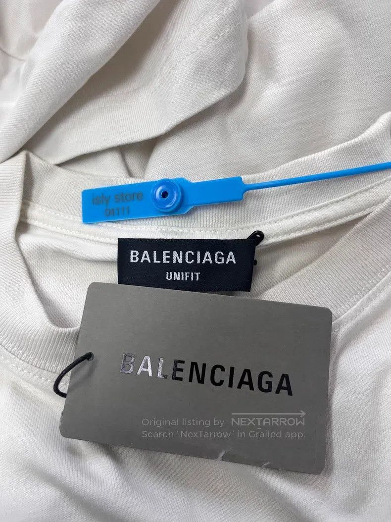 Balenciaga Balenciaga Logo print casual classic round neck short slee Size US XS / EU 42 / 0 - 5 Thumbnail
