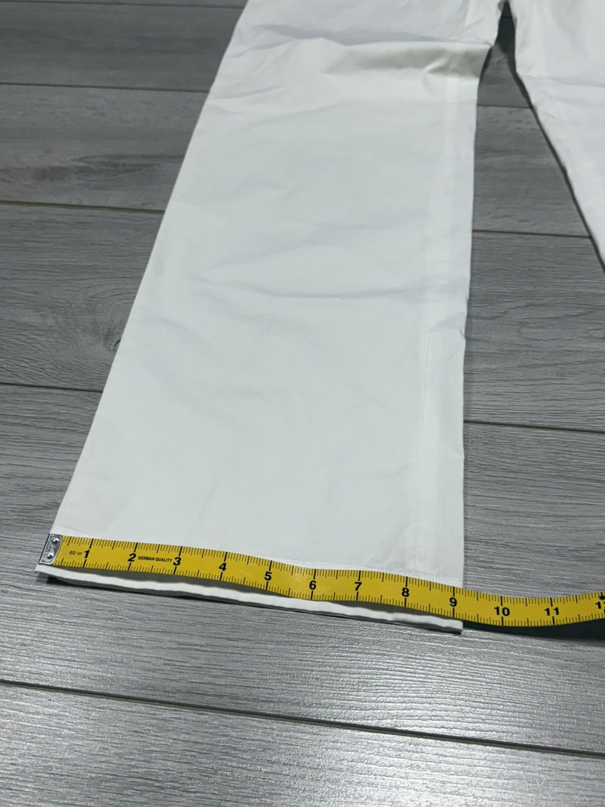 Prada Prada white tab straight pants vintage Size US 37 - 7 Thumbnail