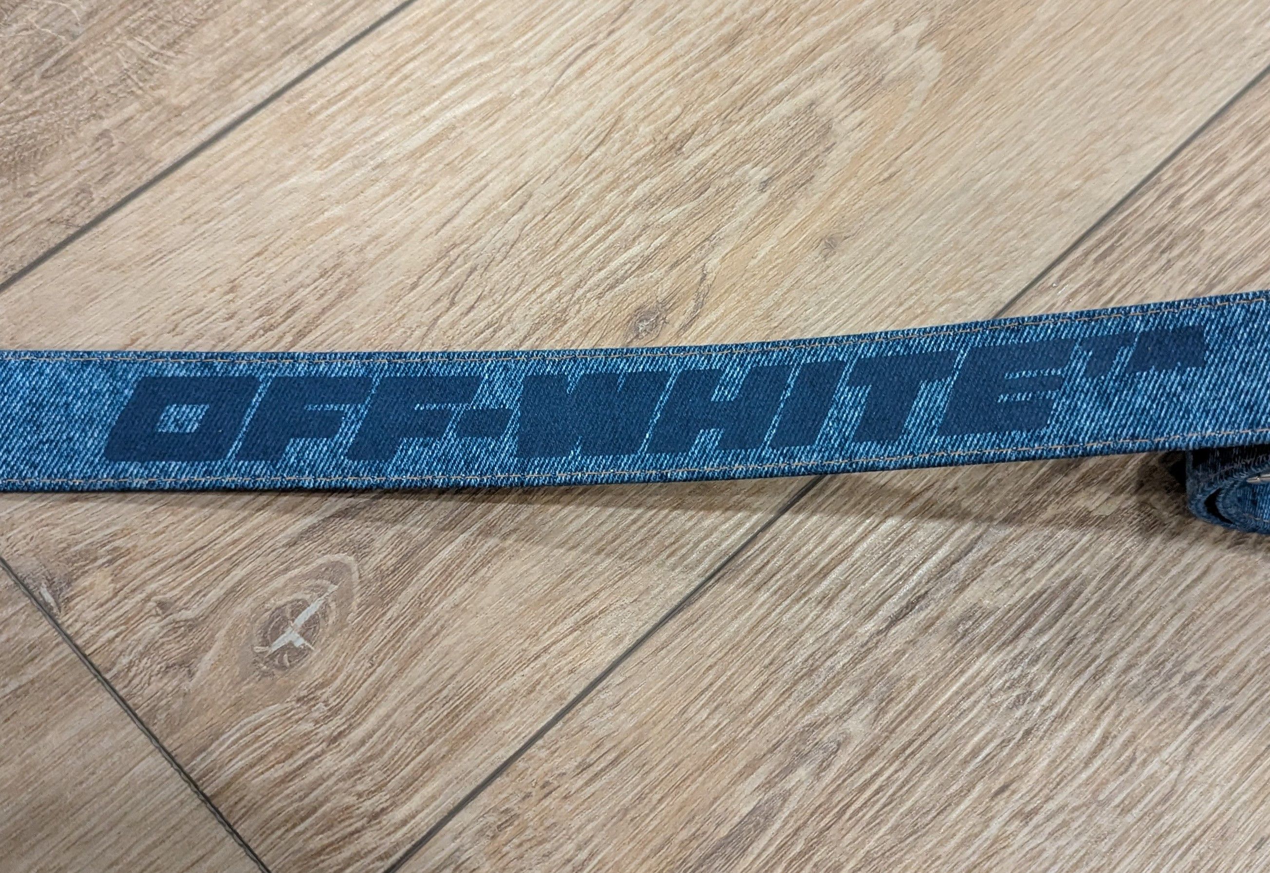 Off-White OFF-WHITE Industrial Slim Belted Denim Shorts Blue 34 Size US 34 / EU 50 - 7 Thumbnail