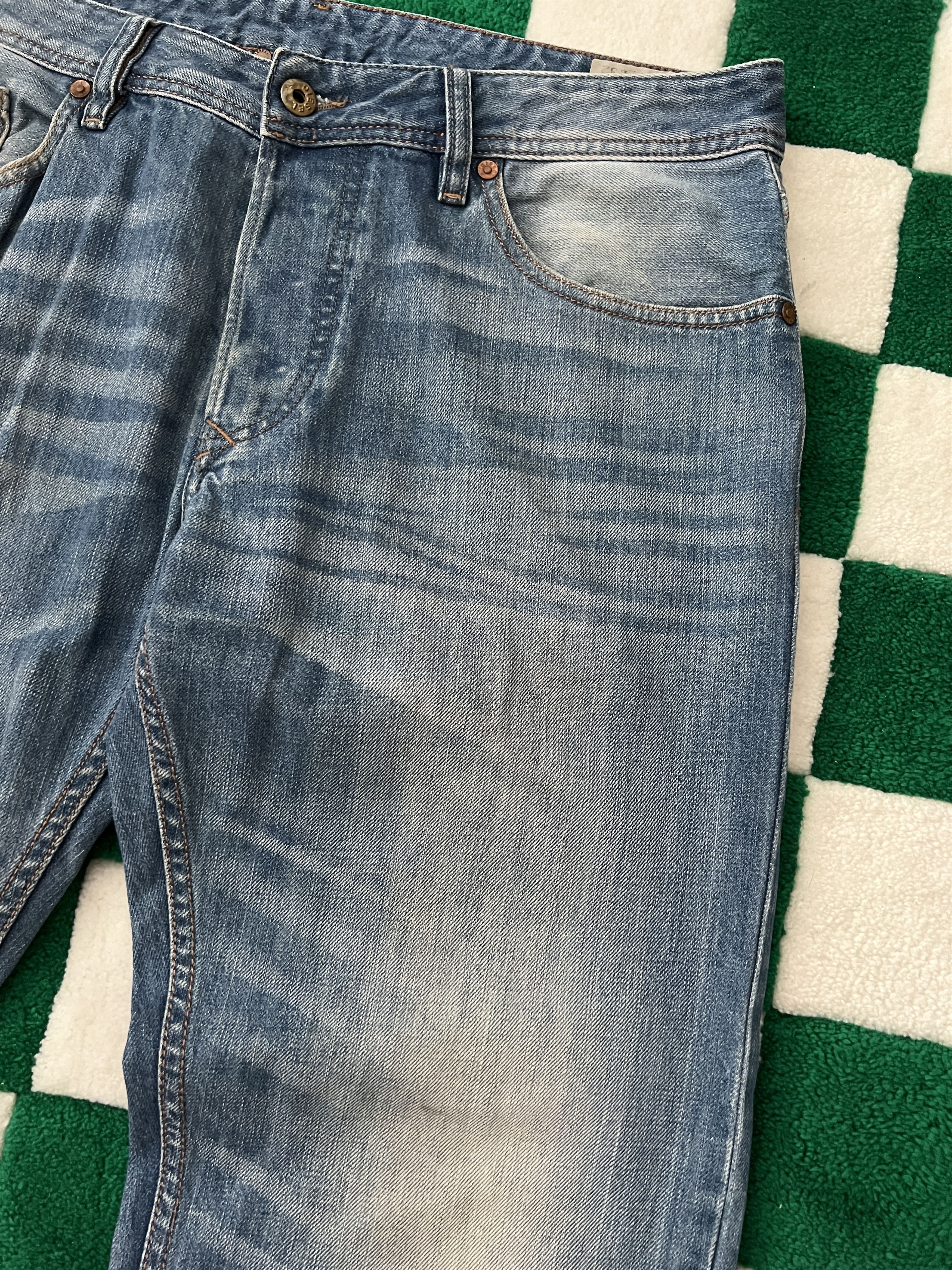 Diesel Vintage Y2K Diesel Larkee Washed Denim Jeans Size W34 L32 Size US 34 / EU 50 - 14 Thumbnail