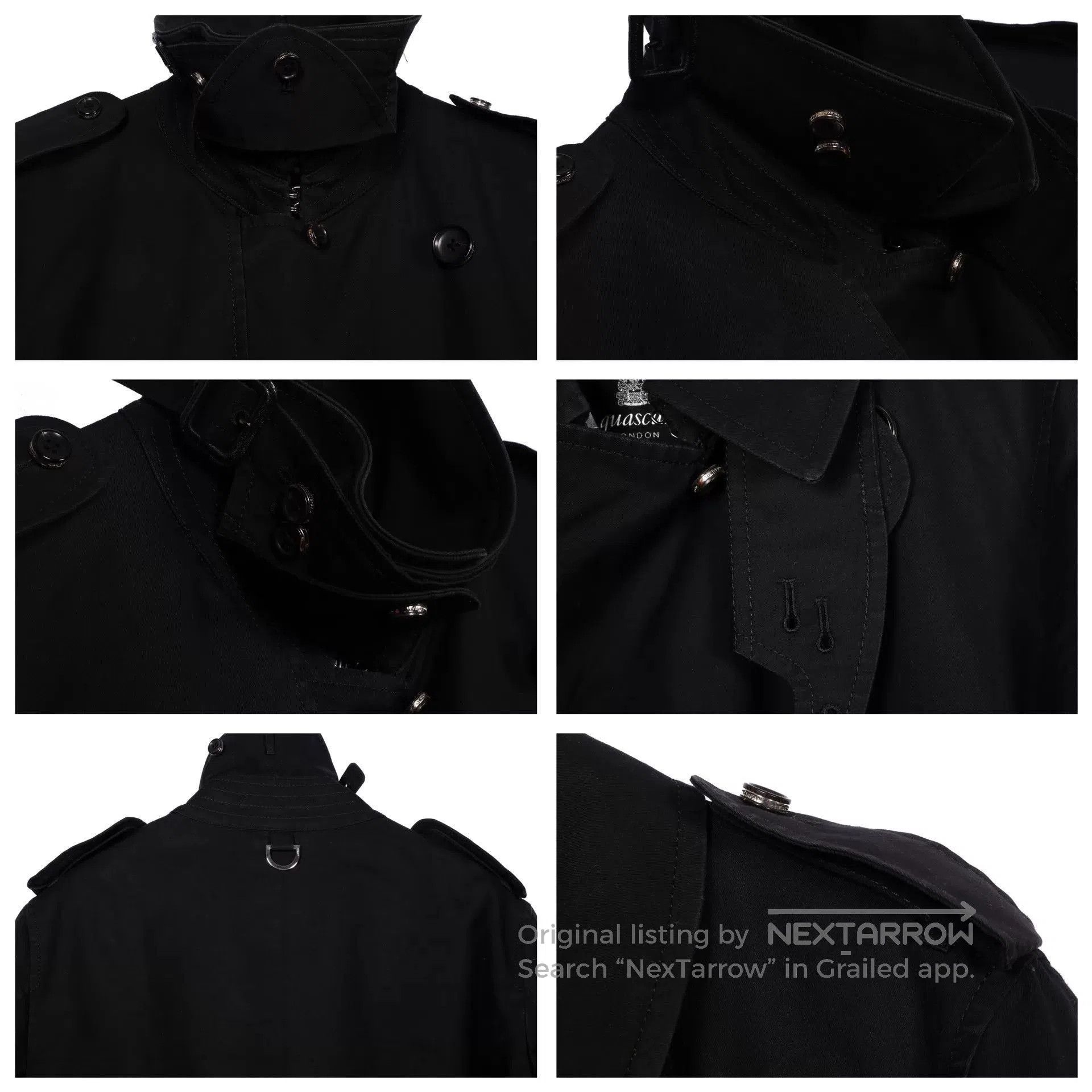 Mastermind Japan Black Long Coat with Skull Crossbones Embroidery Size S. Size US S / EU 44-46 / 1 - 6 Thumbnail