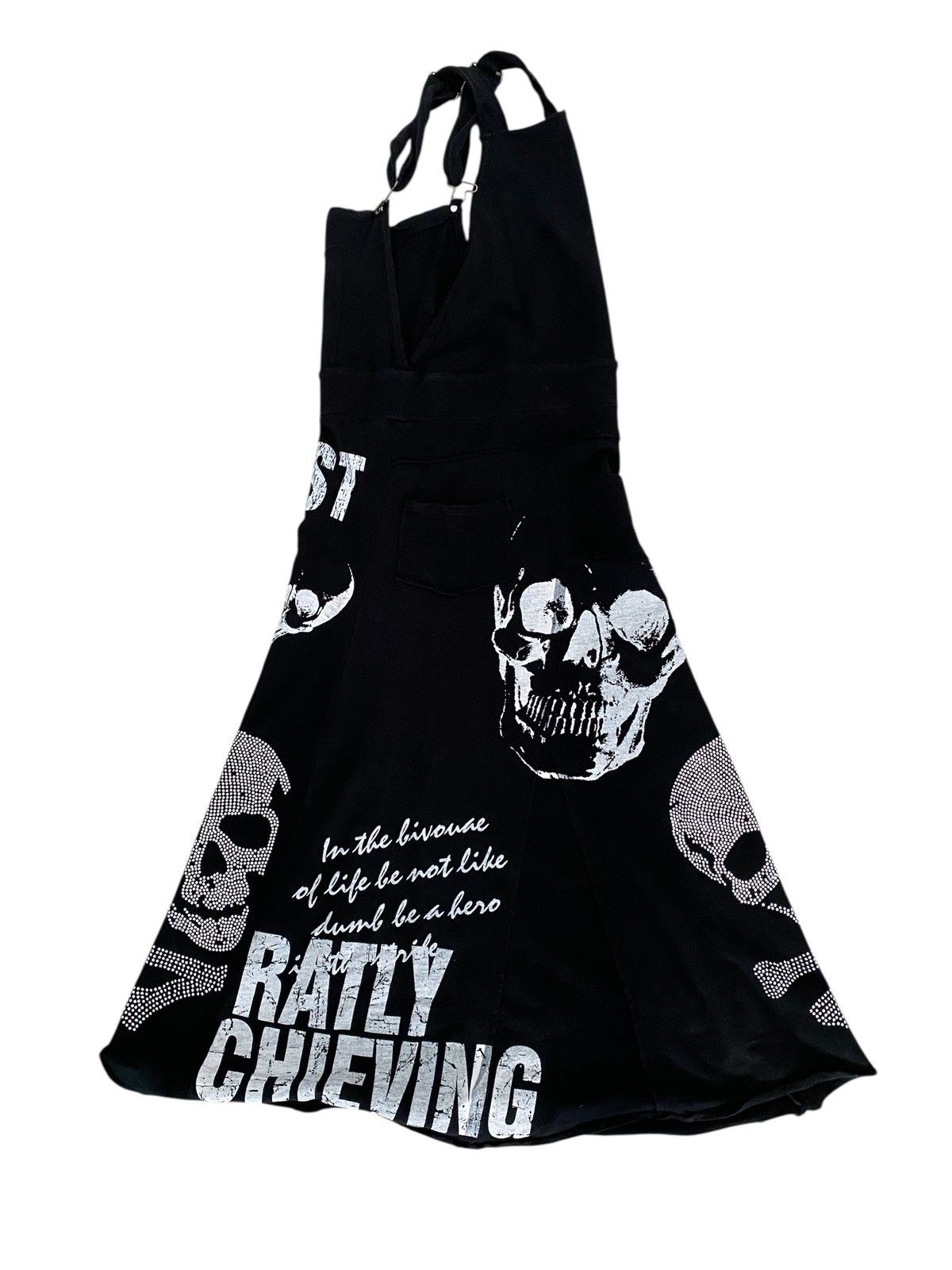 Hysteric Glamour × Japanese Brand × Seditionaries 🇯🇵Vintage ☠️ Skull Punk M.K.R Dress rare design Size M / US 6-8 / IT 42-44 - 5 Thumbnail