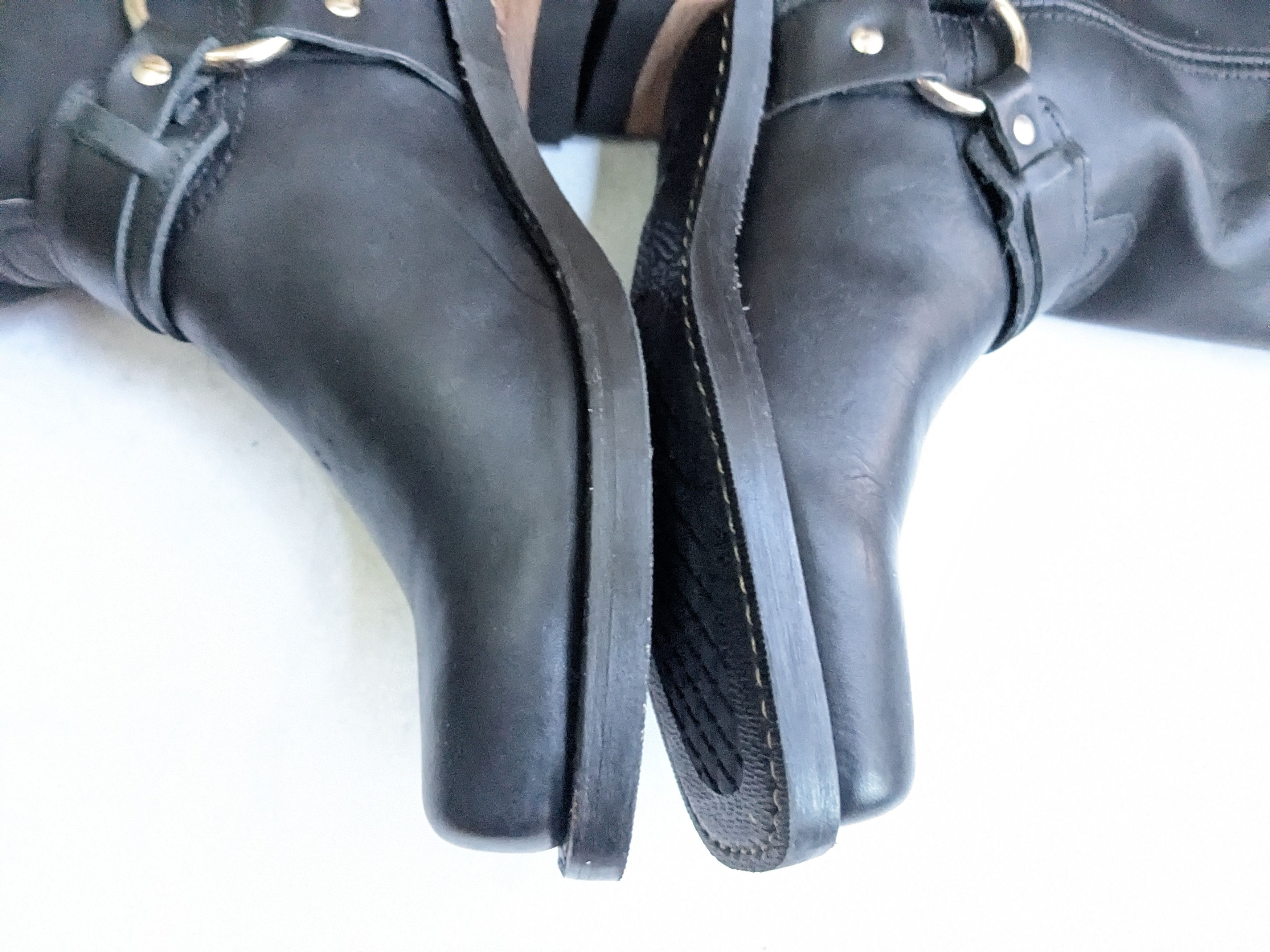 Frye Frye Harness Boots Black Leather 11 M Biker Size US 11 / EU 44 - 11 Thumbnail