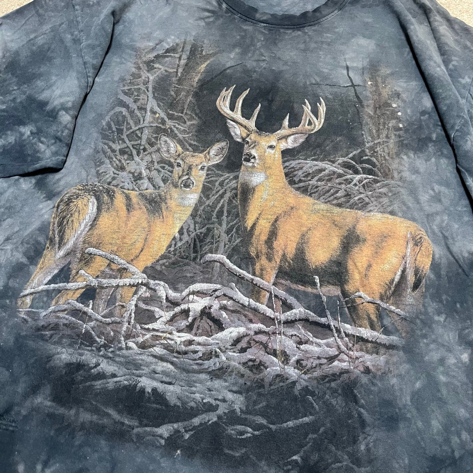 The Mountain Vintage The Mountain Deer Graphic Tee Wildlife All Over XL Size US XL / EU 56 / 4 - 4 Thumbnail