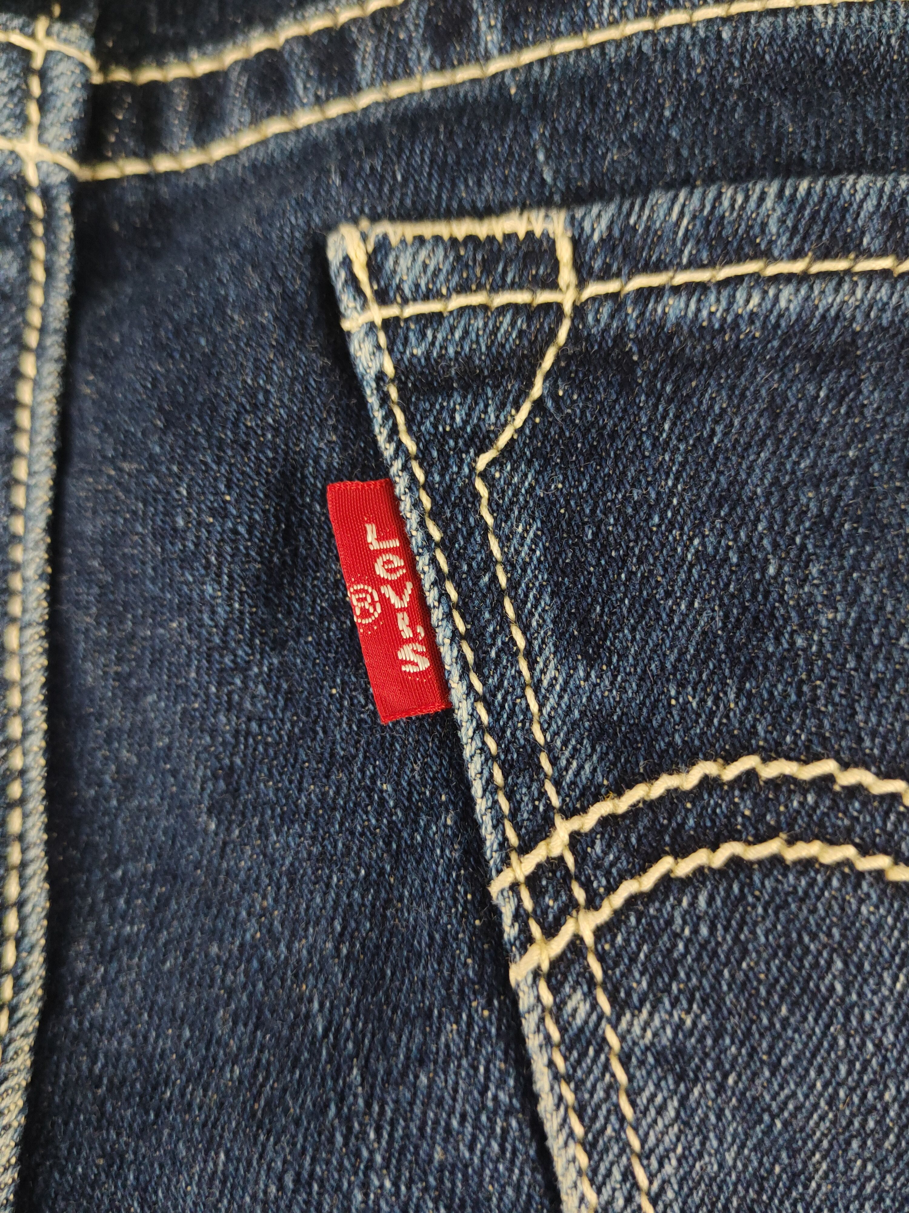 Levi's DL Levi's Blue Distressed Ripped Jeans #46-827 Size 27" / US 4 / IT 40 - 10 Thumbnail