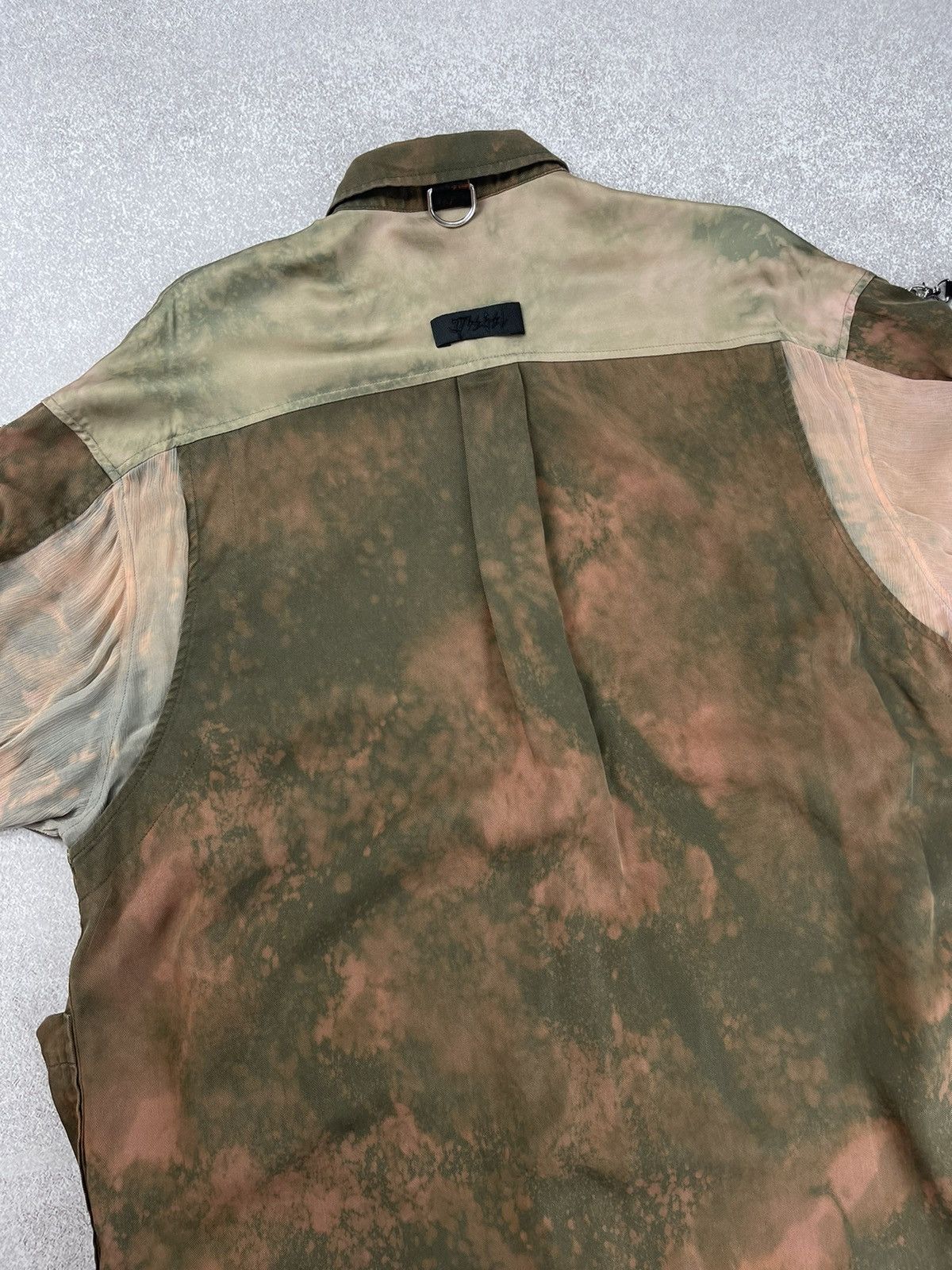 Diesel Diesel Custom Tie Dye Short Sleeve Shirt Size US S / EU 44-46 / 1 - 13 Thumbnail