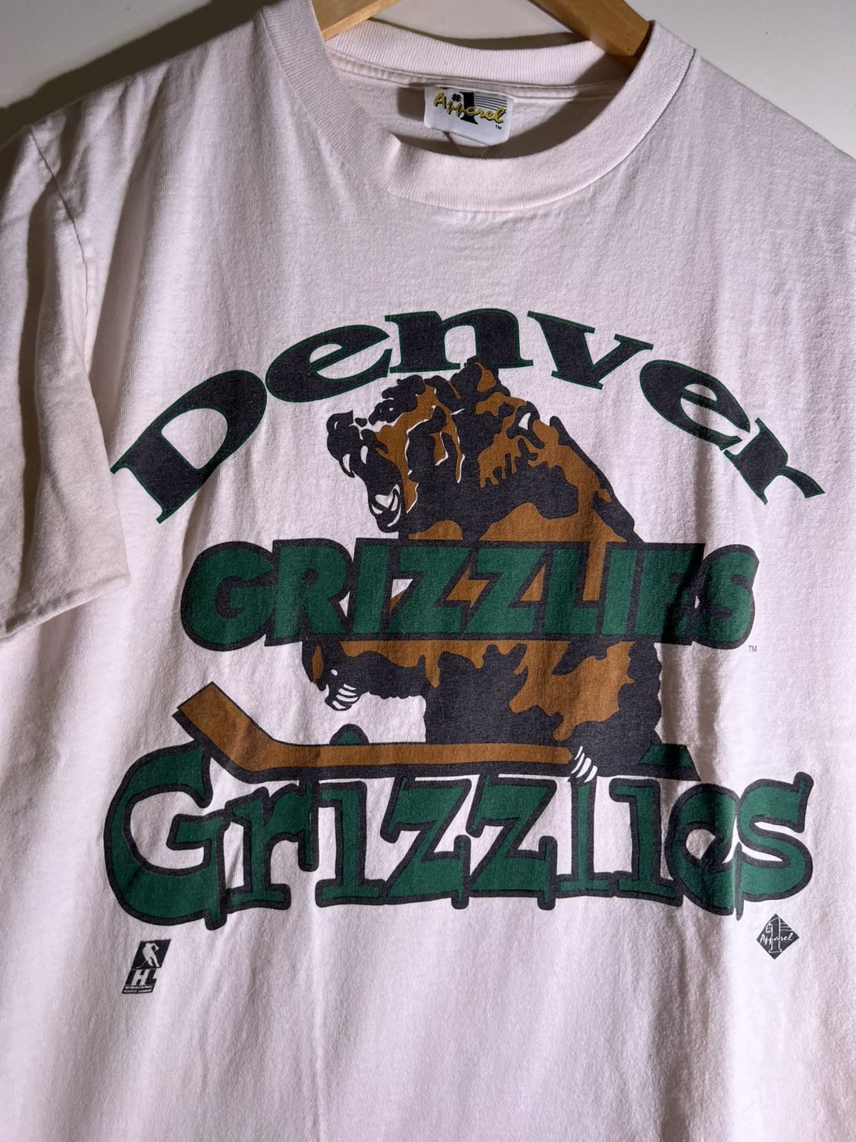 Vintage 80’s 90’s VTG Vintage Denver Grizzlies Hockey Bear Retro Tee Size US M / EU 48-50 / 2 - 3 Thumbnail