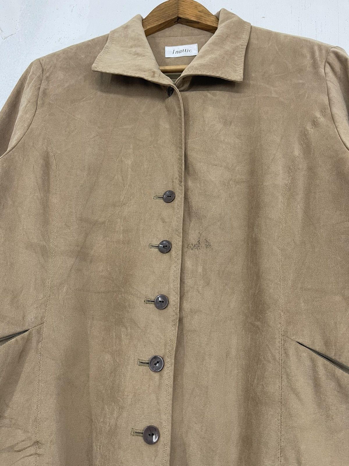In The Attic Innatic Silky Suede Jacket Size US M / EU 48-50 / 2 - 4 Thumbnail