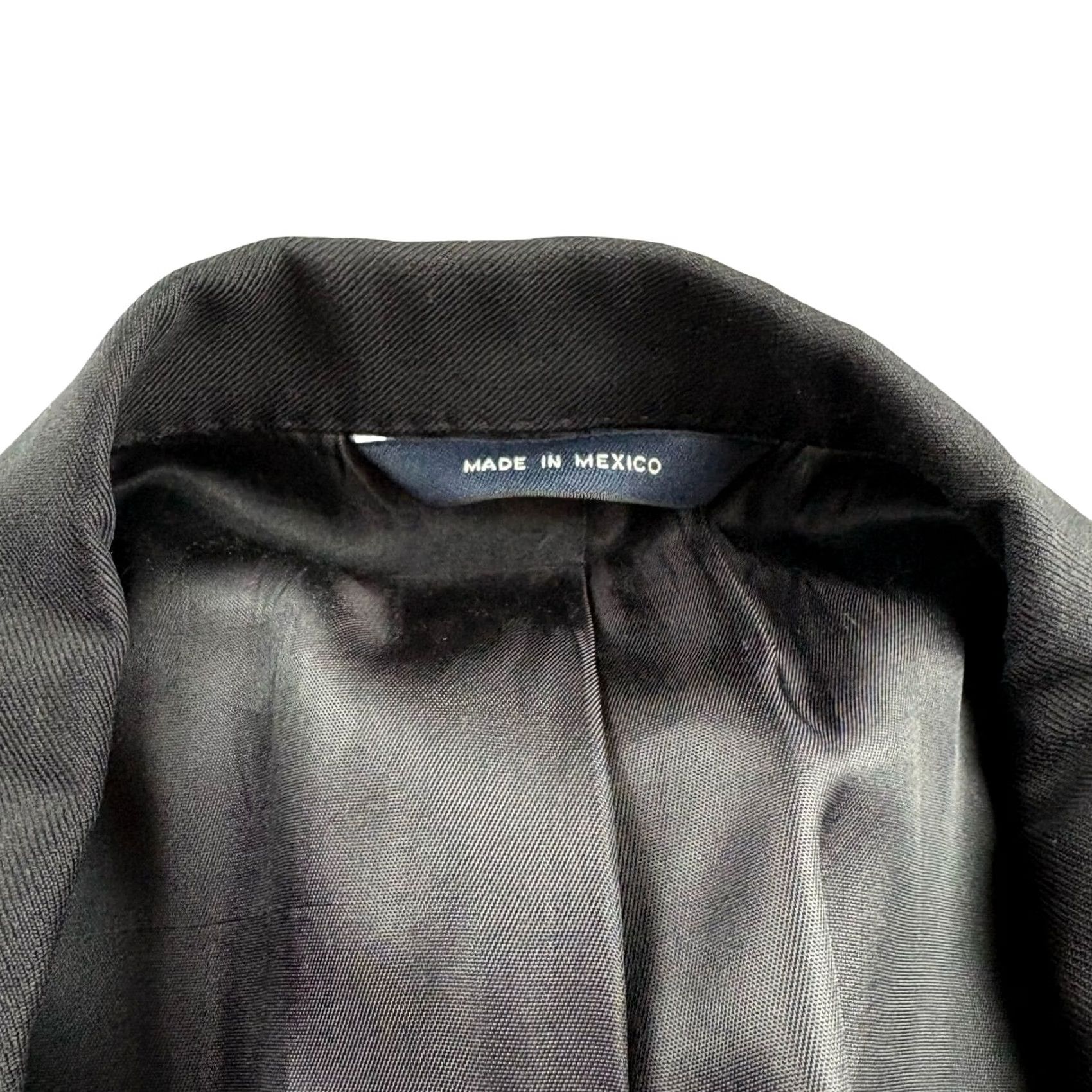 Brooks Brothers Brooks Brothers Men’s Blazer Jacket Black 43R Wool Two-Button Single-Breasted Notch Lapel Regular Fit Vintage: No - 2 Piece Set* Size 46R - 3 Thumbnail